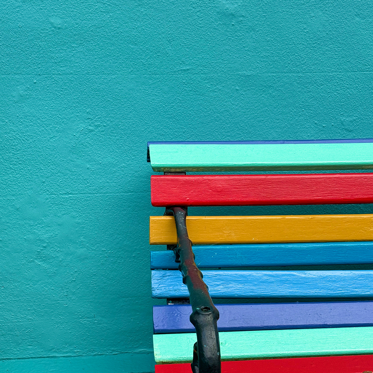 "A colourful corner" by Morlais Davies