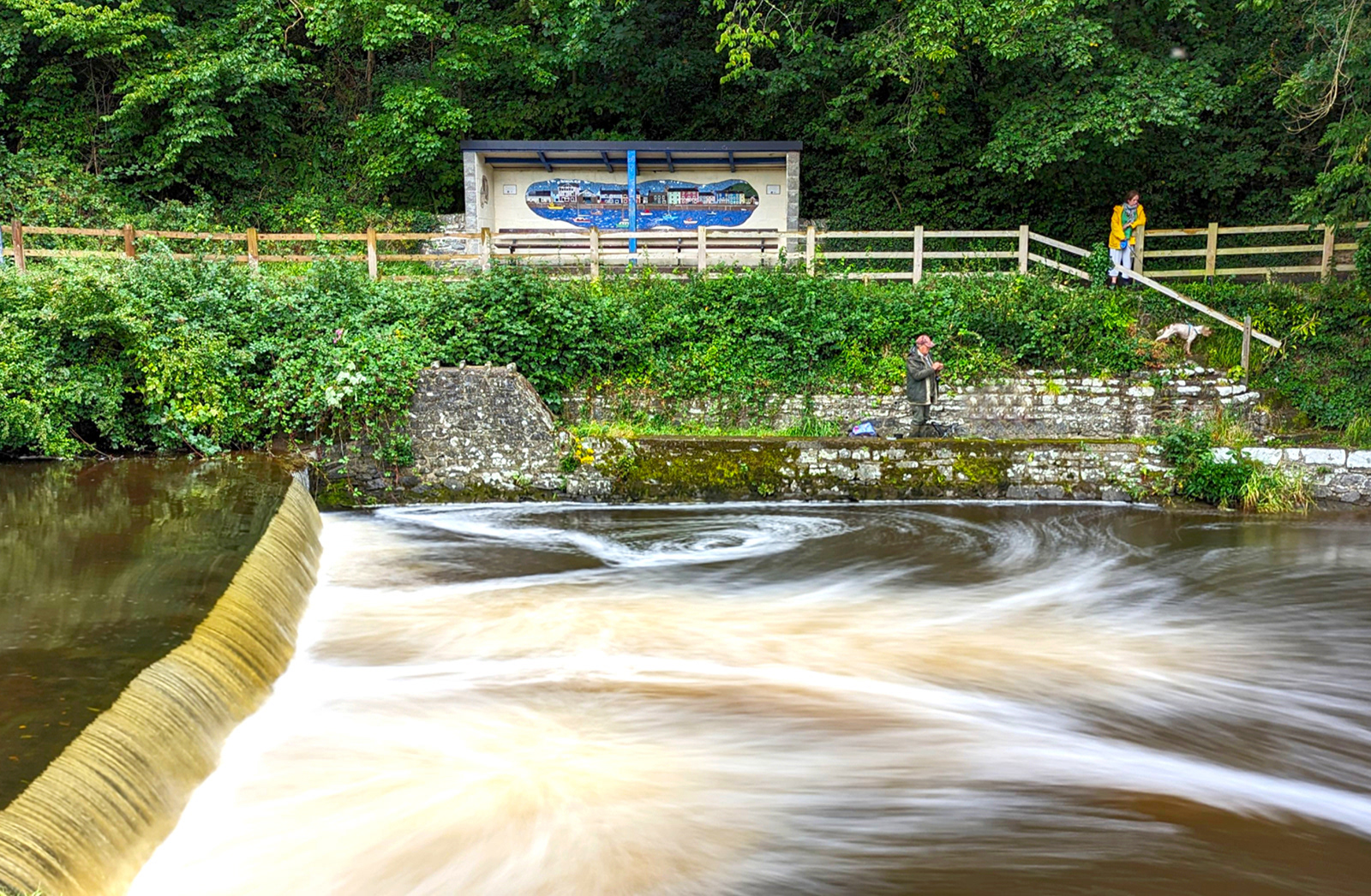 "Fishing in Swirling Waters" by Mike Jones