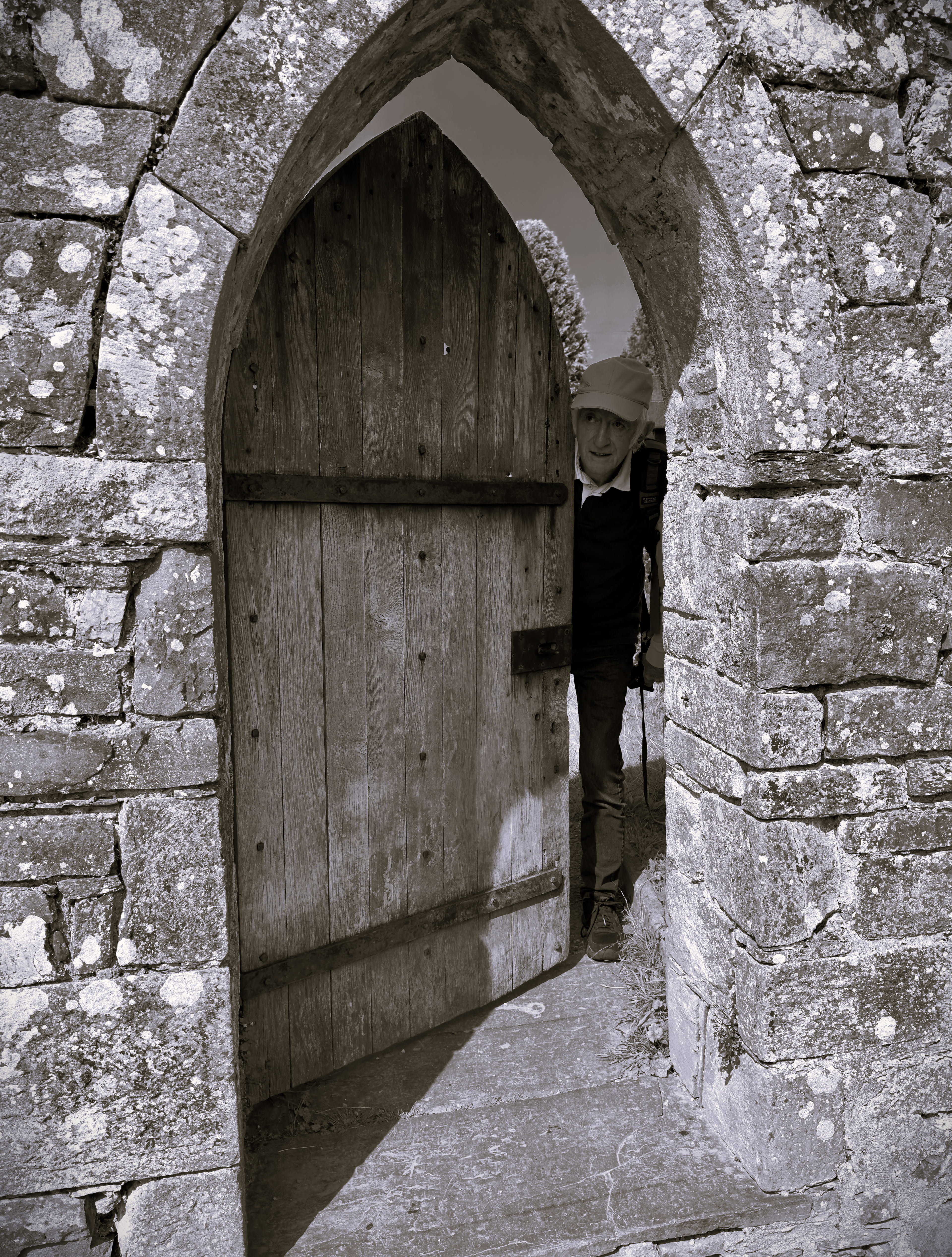 "Who are you? KEEP OUT!" by David Hough