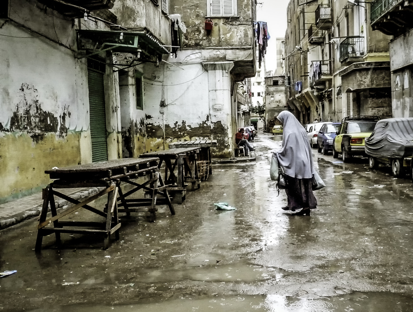 Wet Day in Alexandria