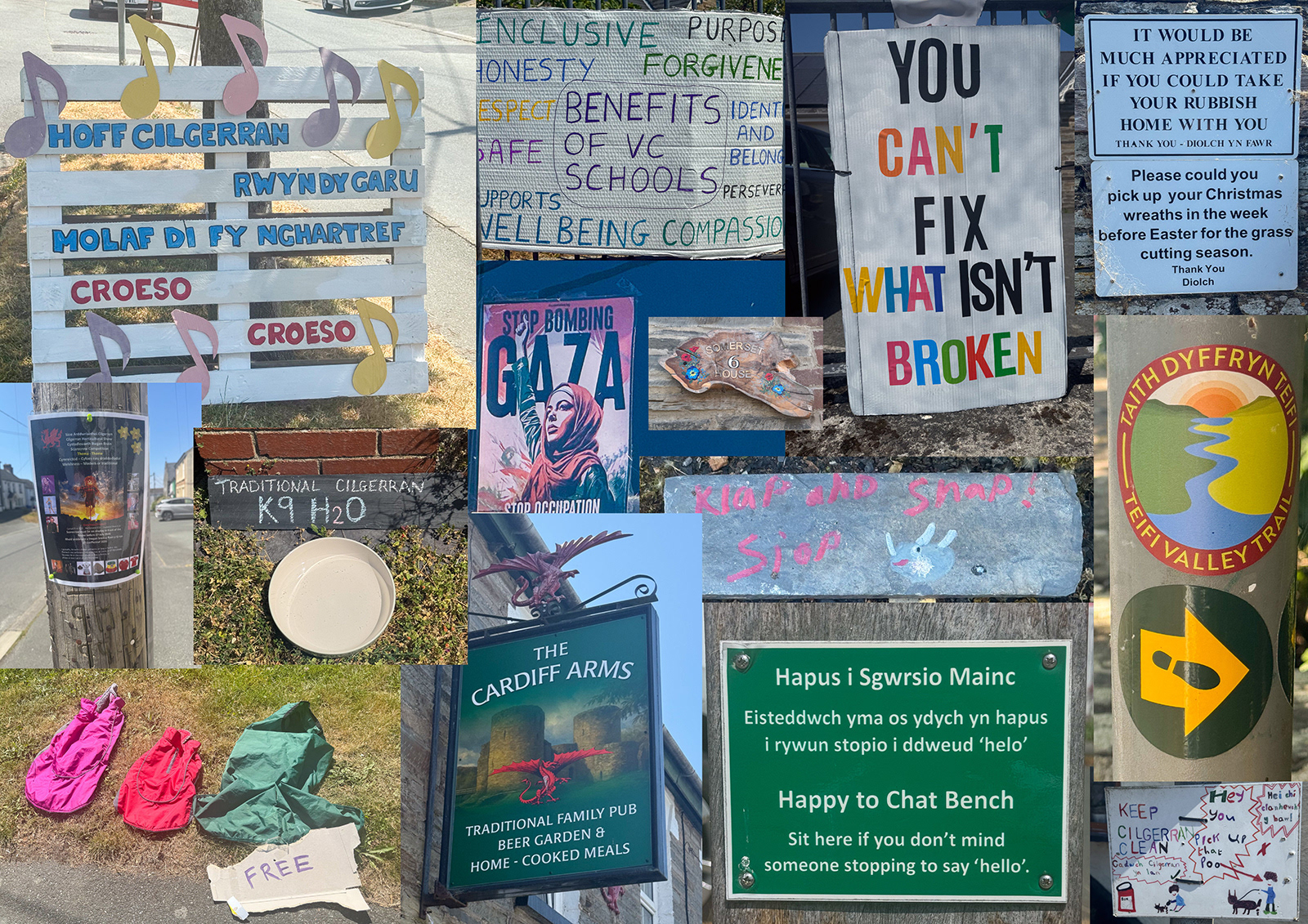 "Cilgerran Signs" by Nicola Parry