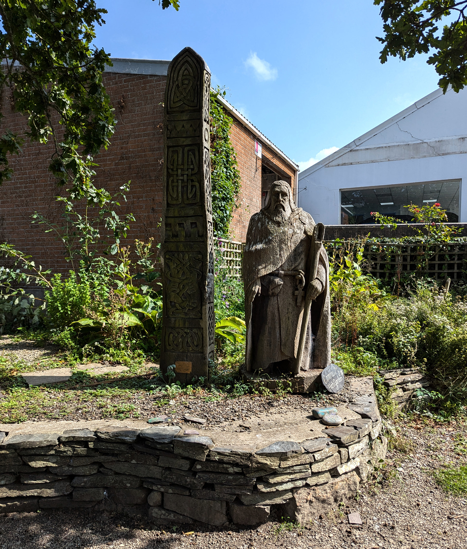 "Enjoying the Garden" by Mike Jones