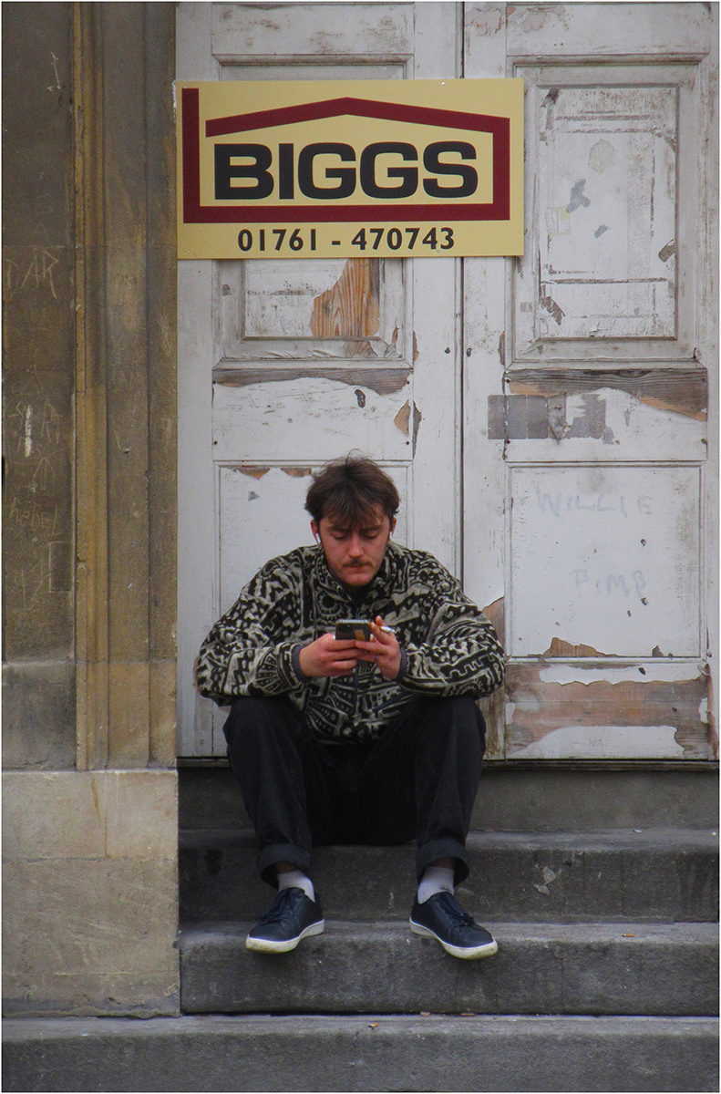 "Phone fag doorway" by Lindsey Church