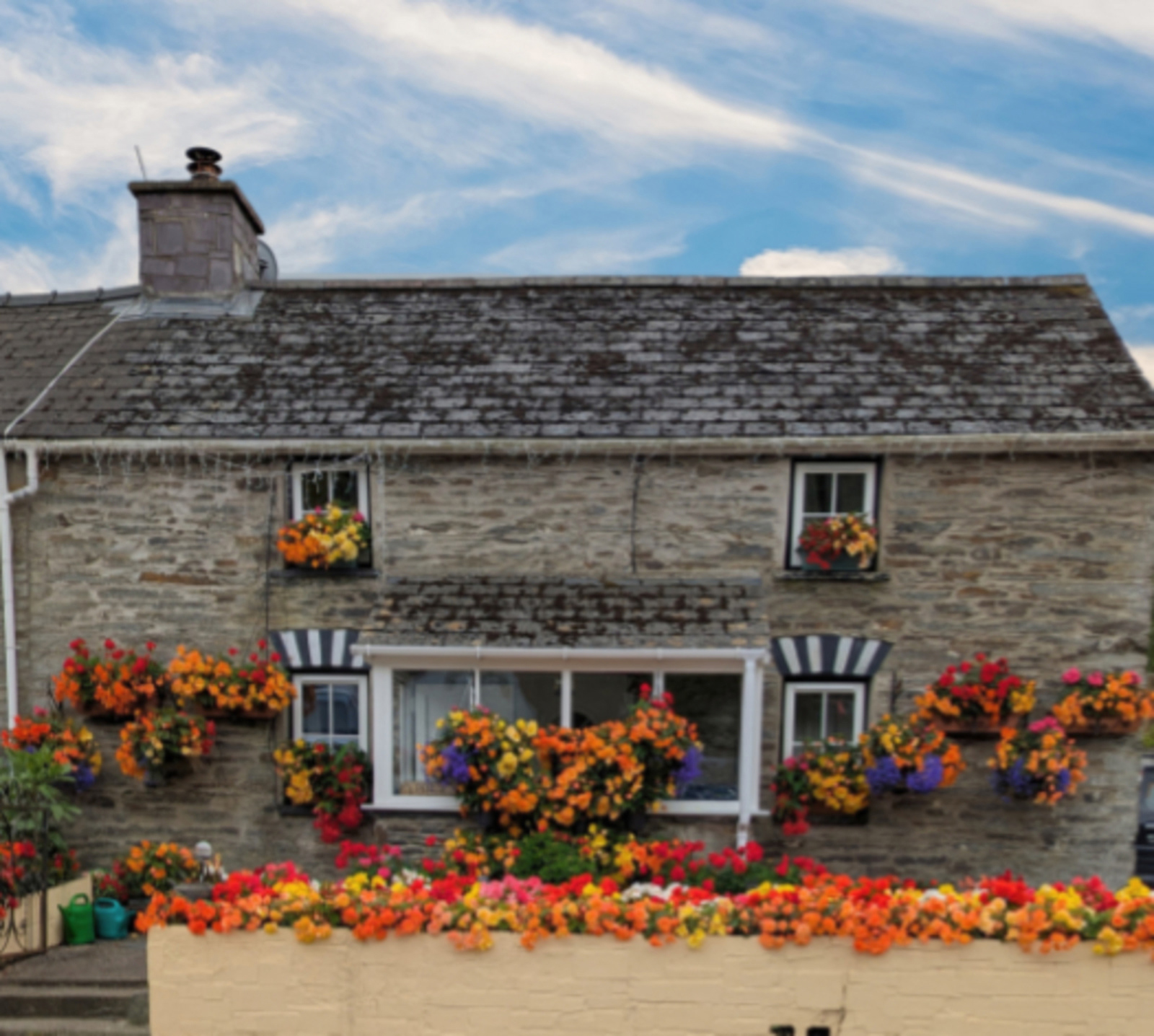 "Flower Cottage" by Mike Jones