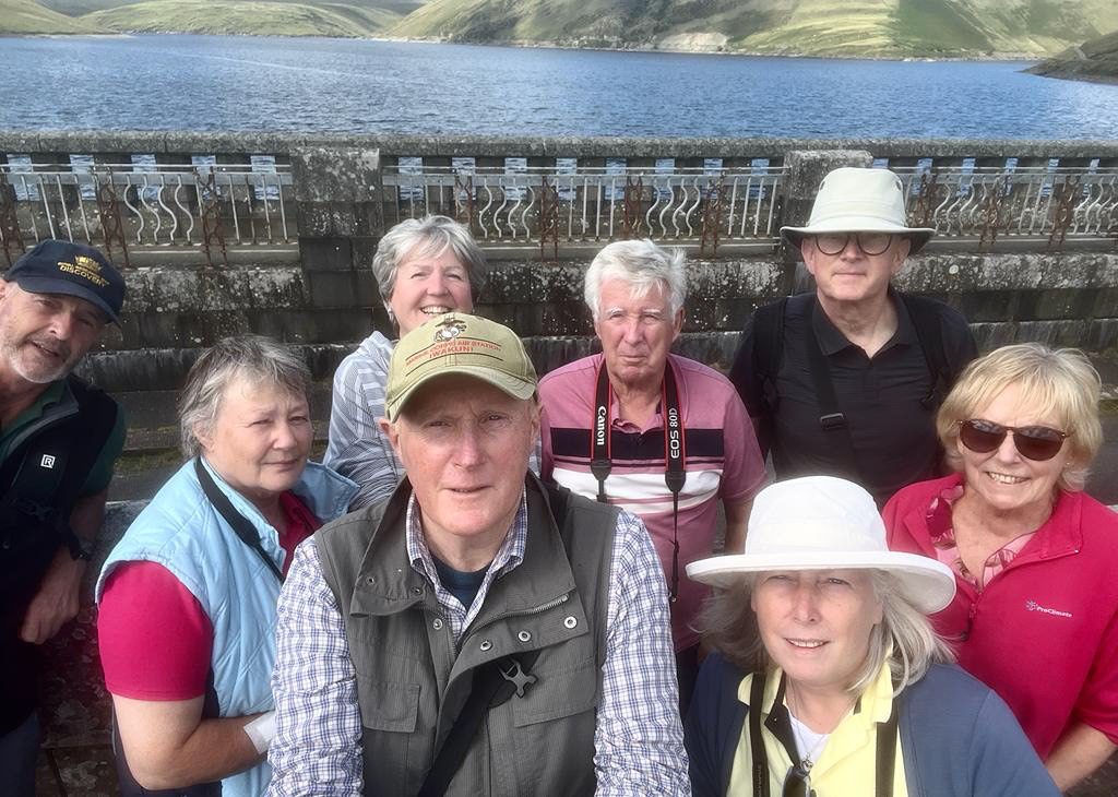 "At Claerwen Dam" by Morlais Davies