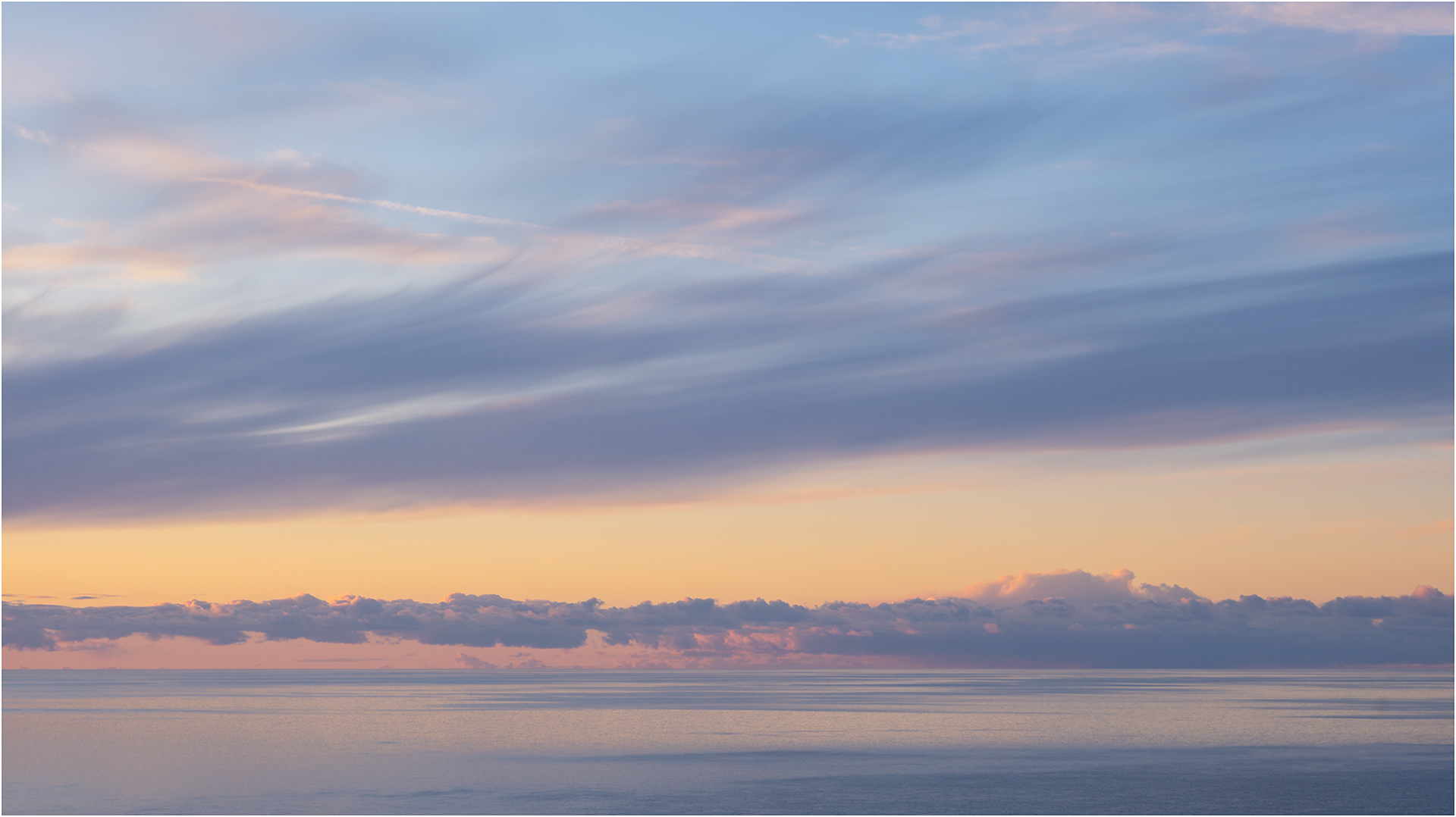Pastel Sunset, Ceredigion Coast
