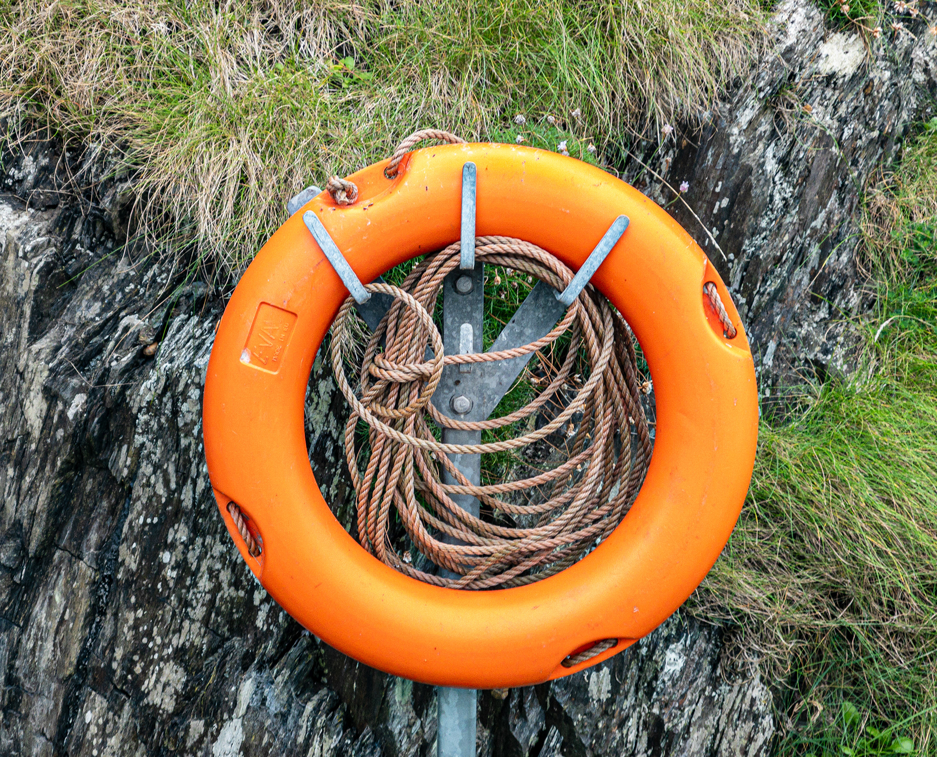 "Orange Lifesaver" by Gareth Parry
