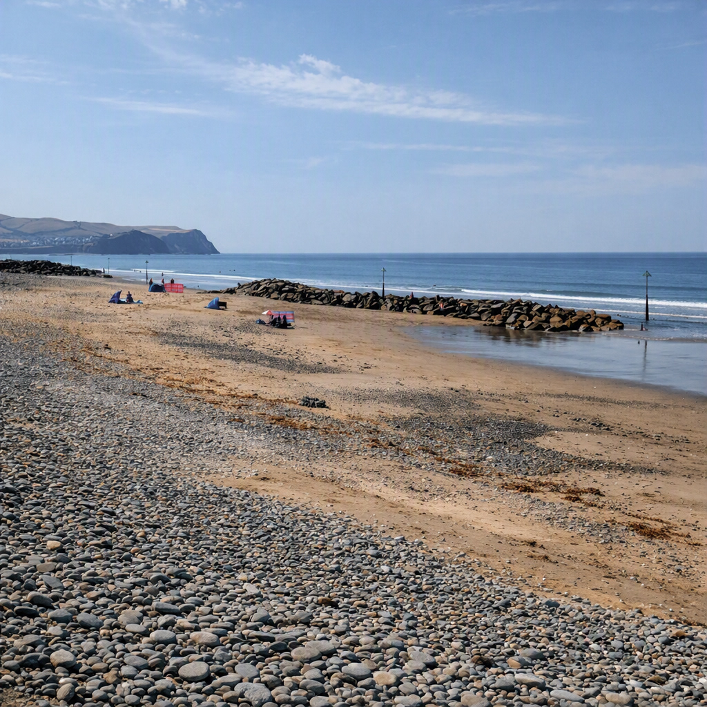 "Borth Beach" by Mike Jones