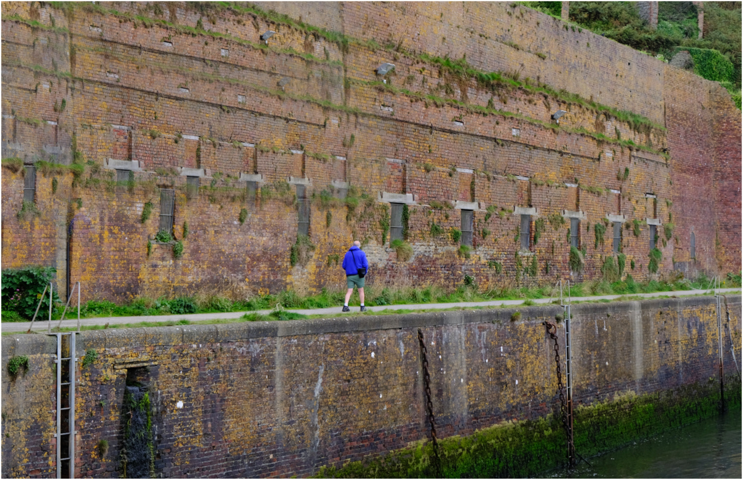 "Man in Blue" by Margaret Jones