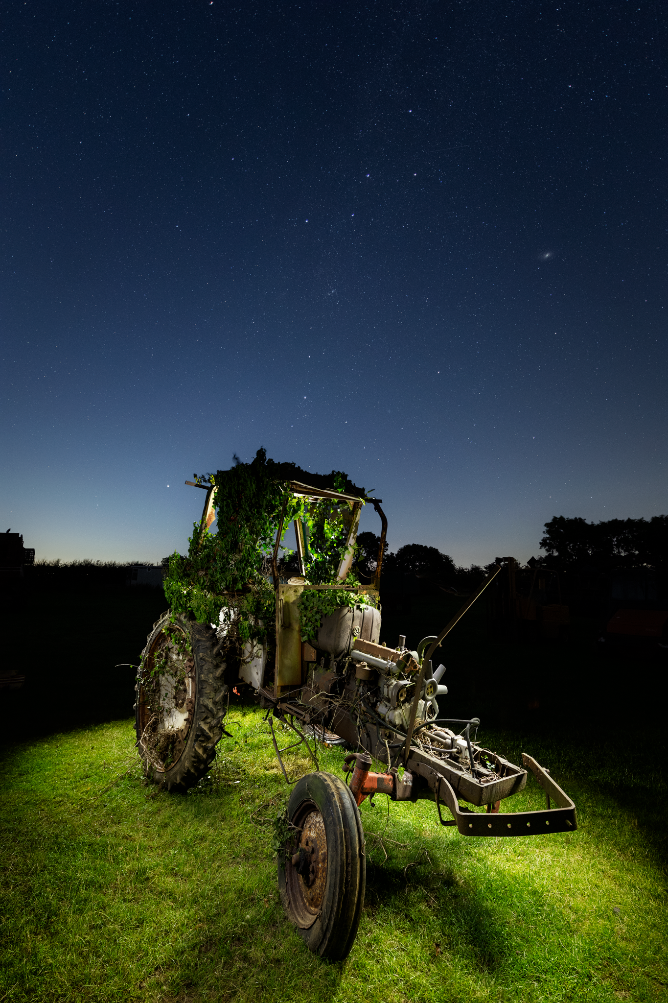 Cassiopeia, Perseus, Andromeda and "Ivy"