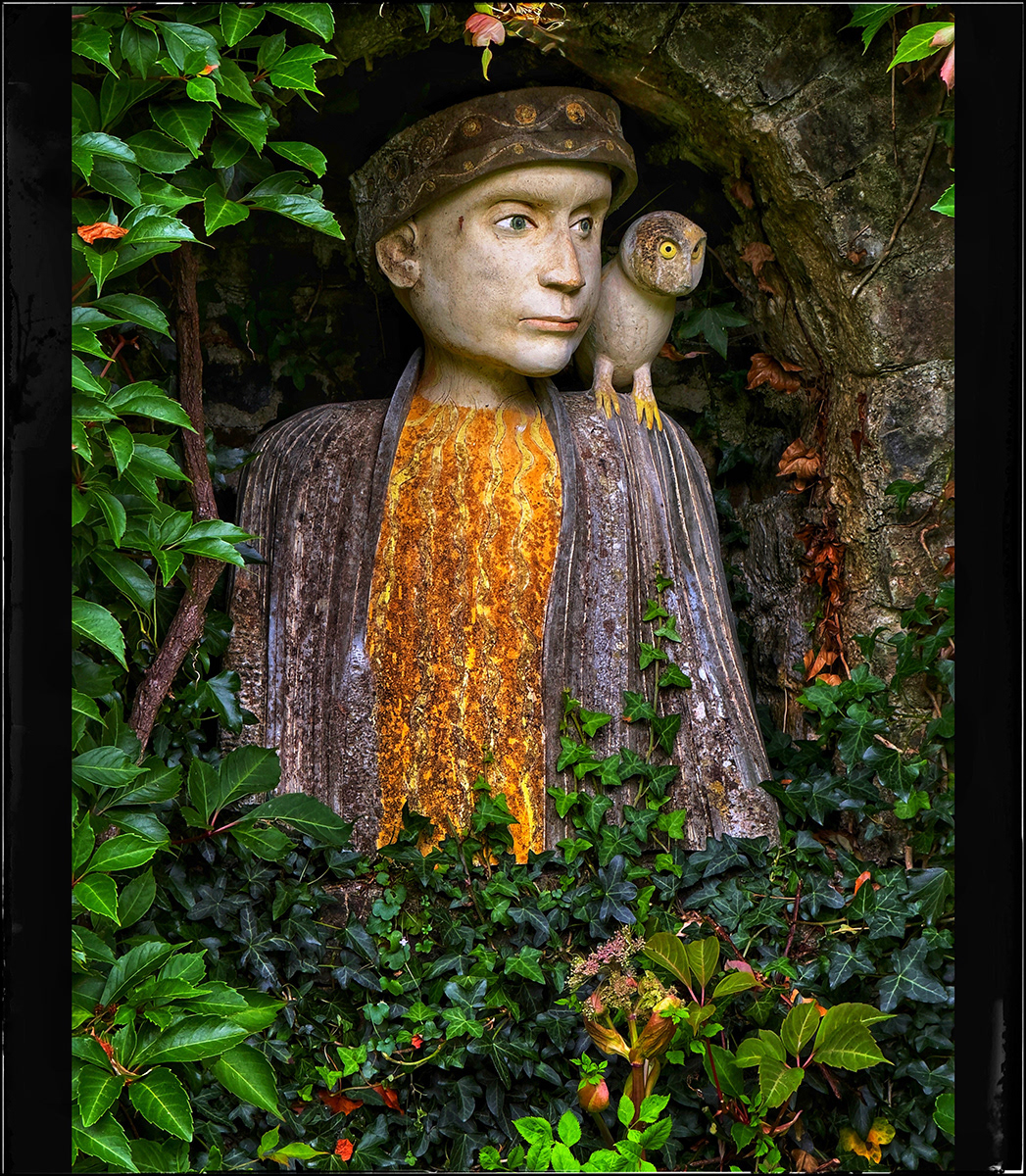 "Man with his other Bird" by David Hough