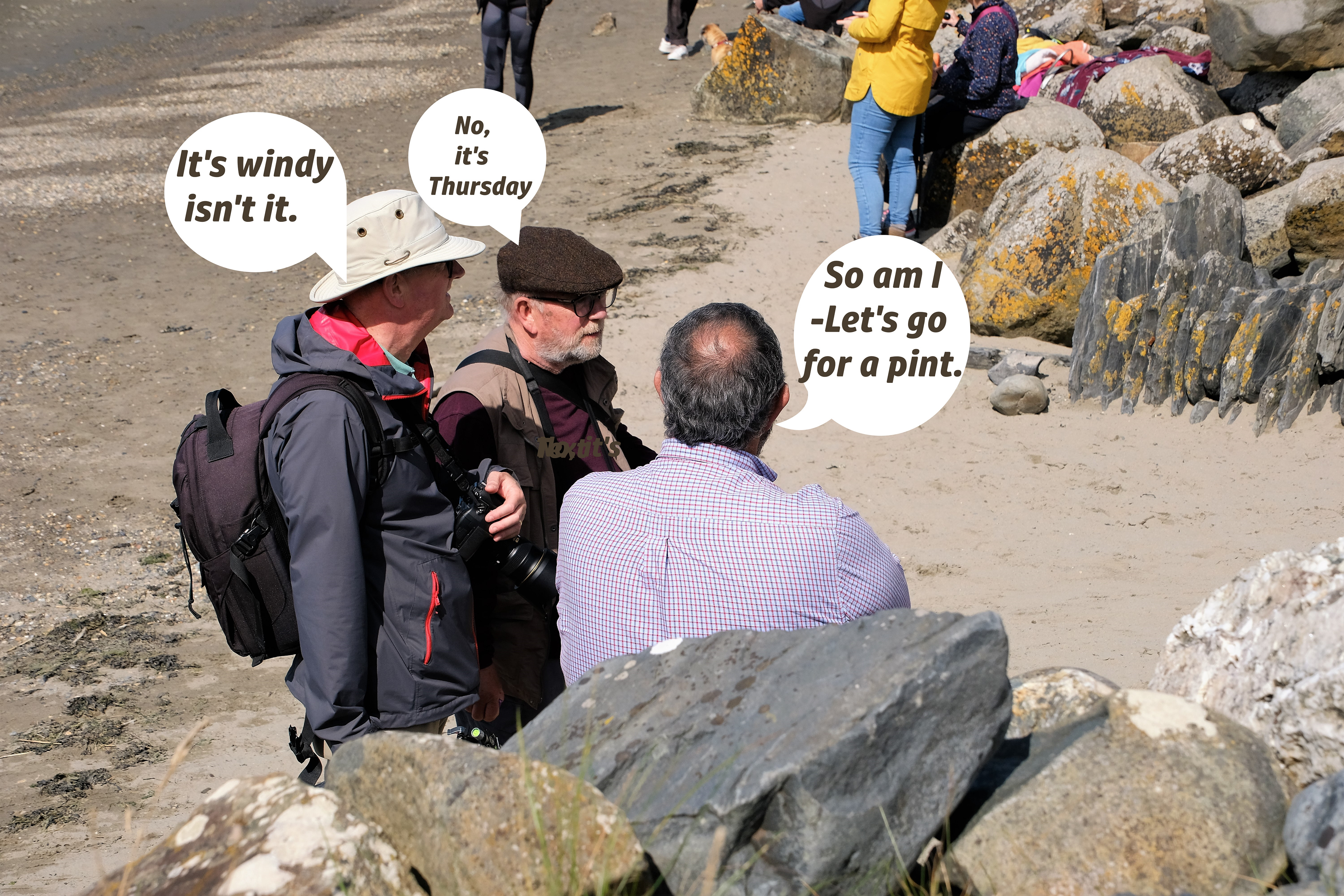 "Three SOBs" by David Hough