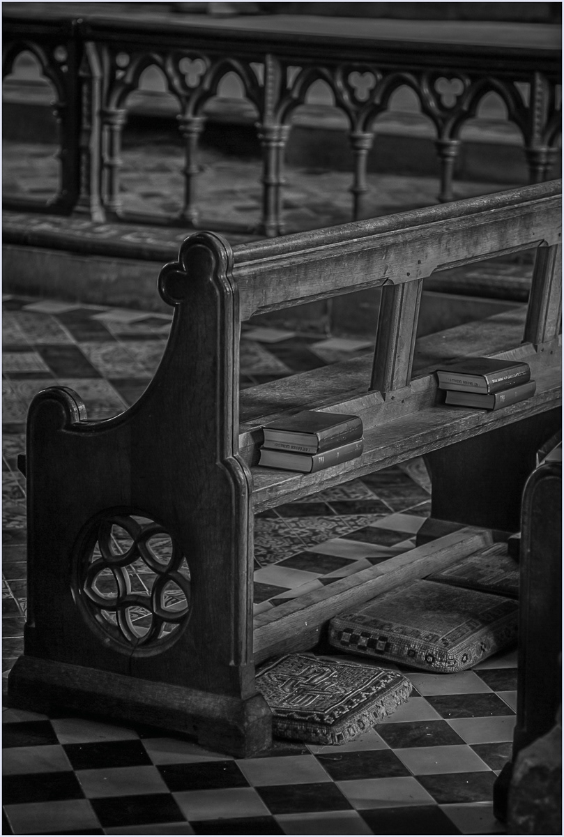"Altar Pew, High Altar, St David's" by Anne Jones