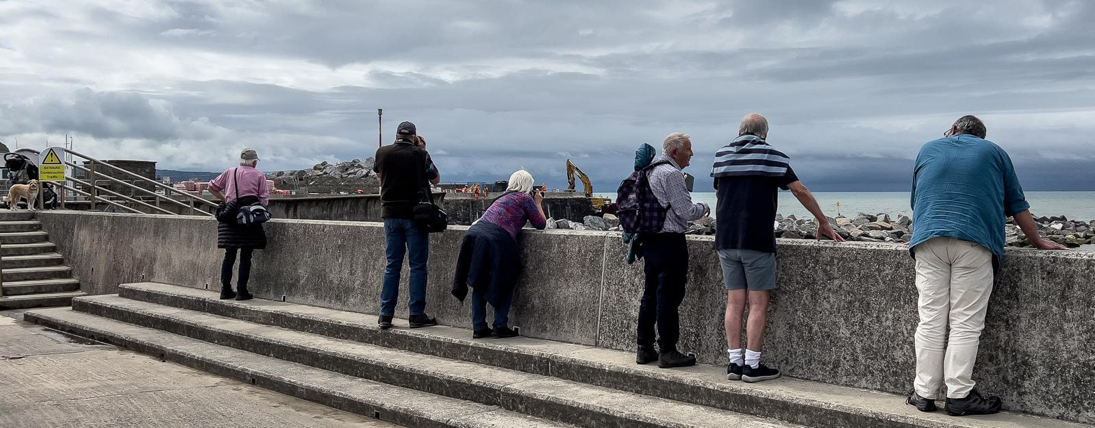 "Harbour Wall" by Morlais Davies