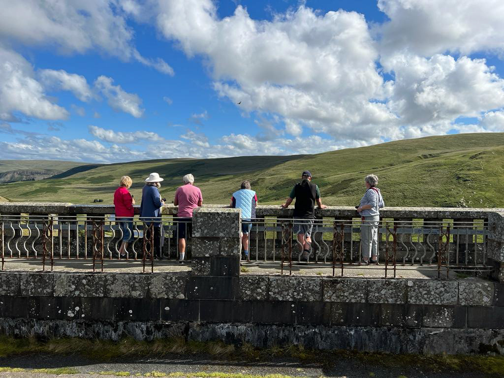 "At Claerwen Dam" by Morlais Davies
