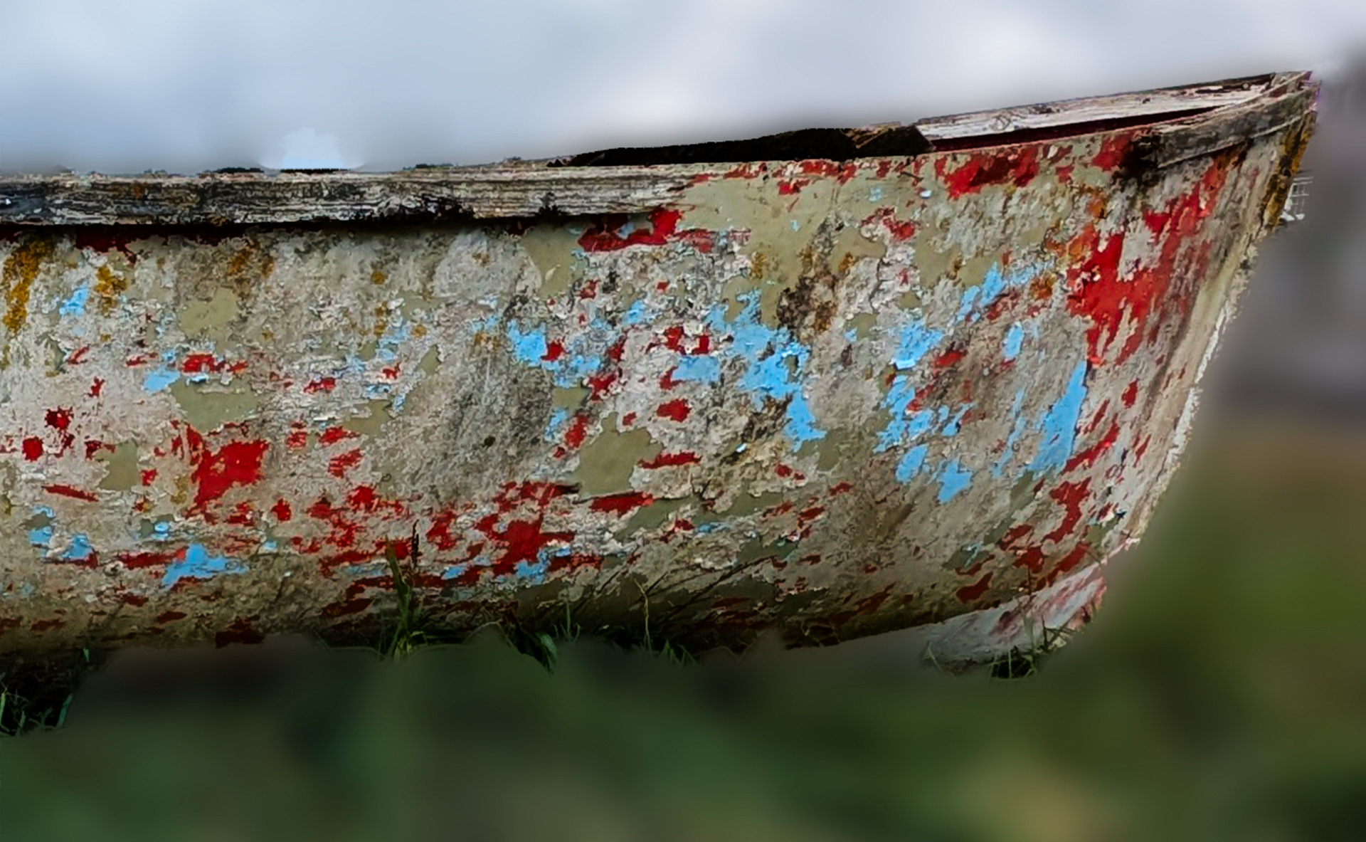 "Colourful Wreck" by Mike Jones