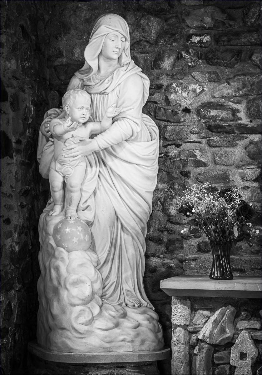 "St Non's Statue" by Anne Jones