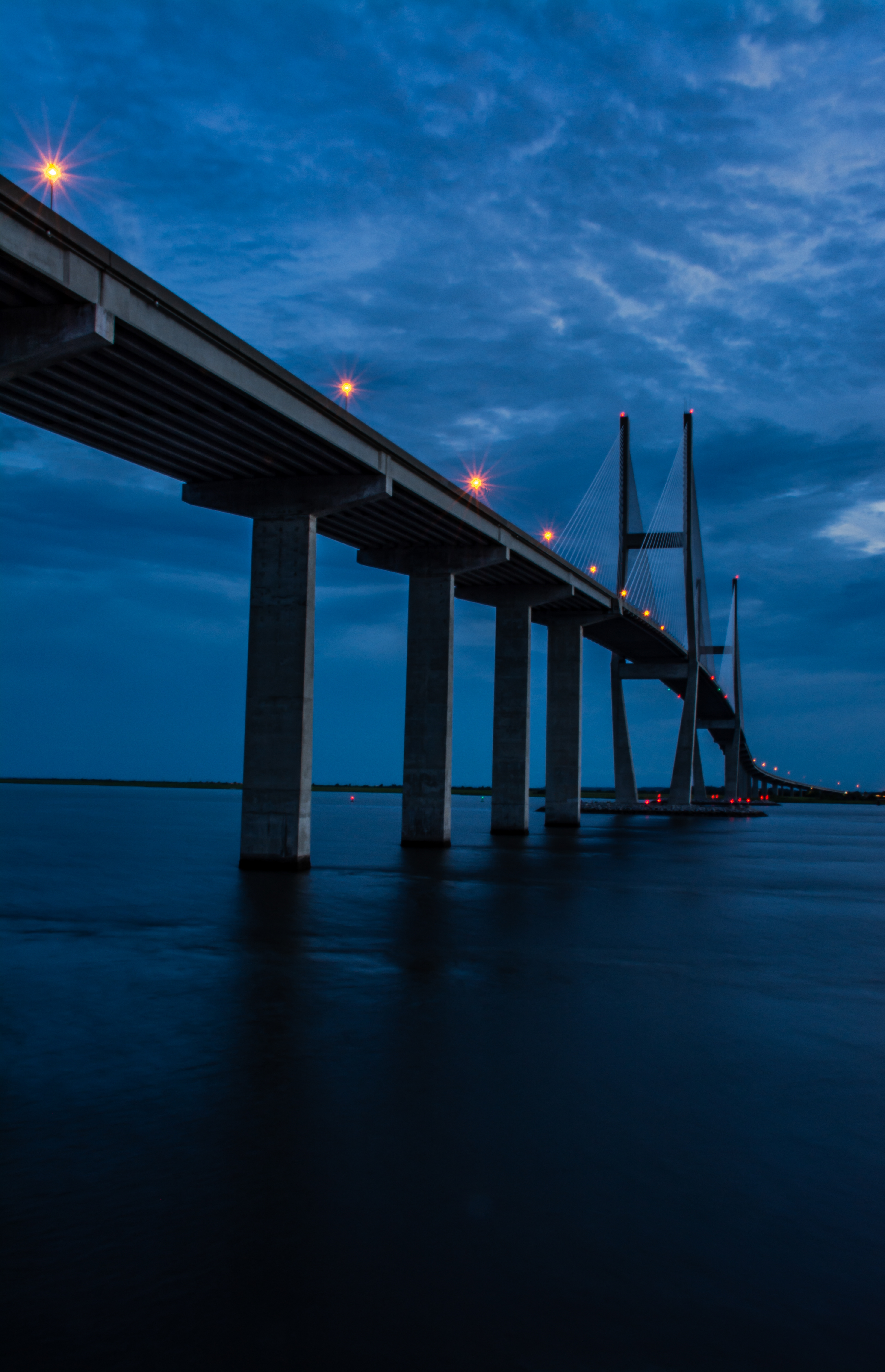 Sidney Lanier Bridge, Brunswick, GA USA