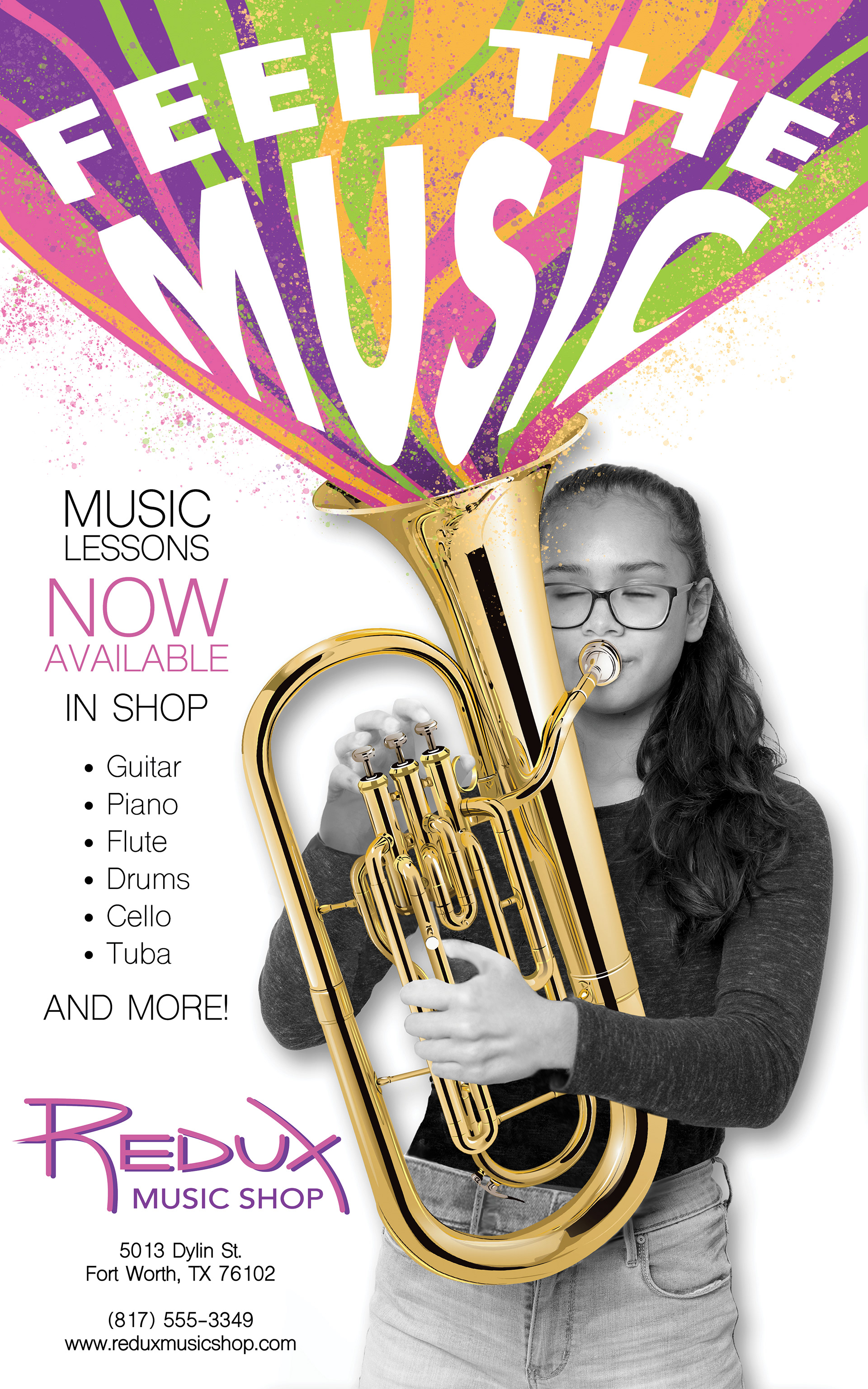 Music Shop Ad