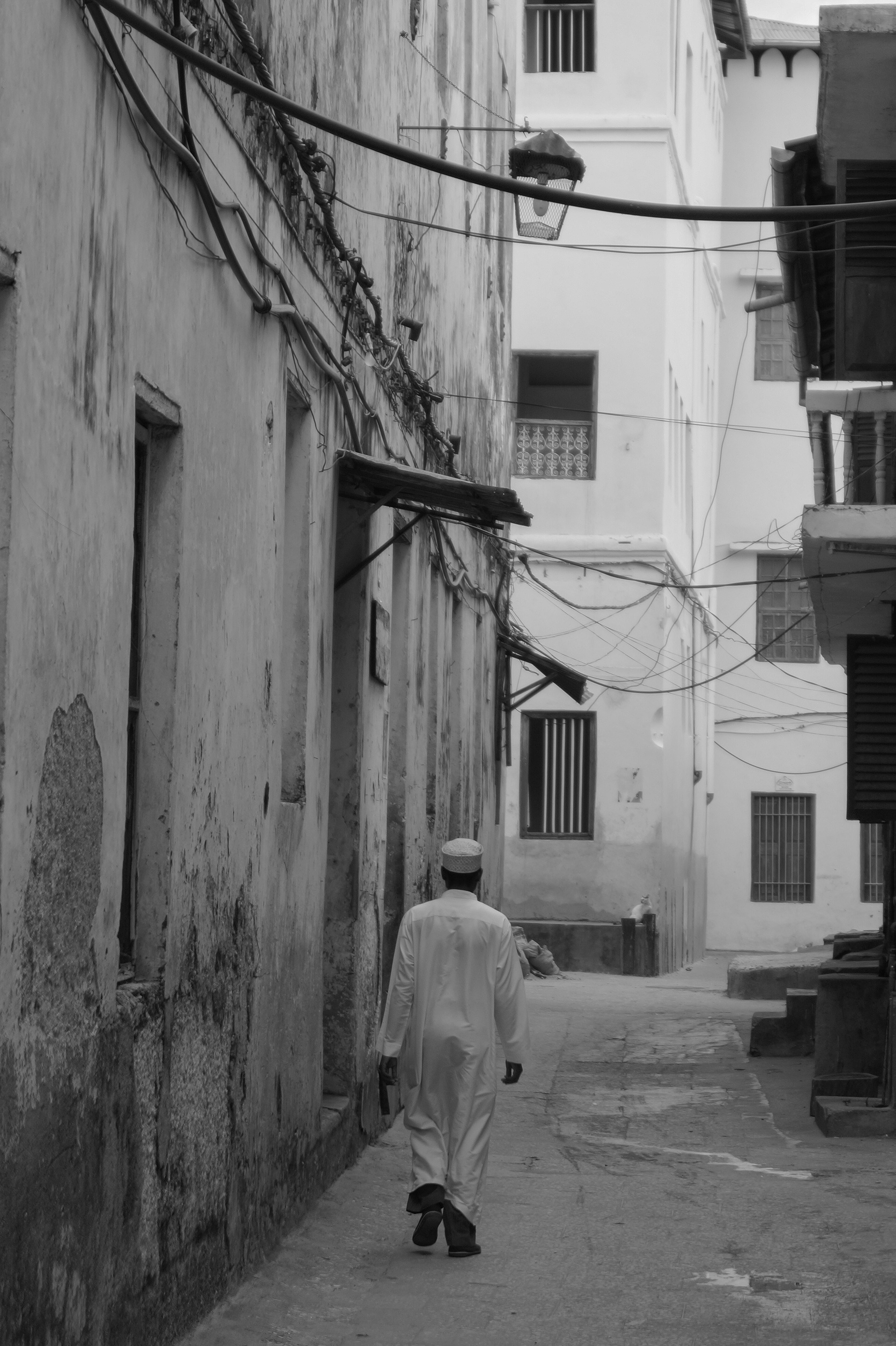 Zanzibar - black & white