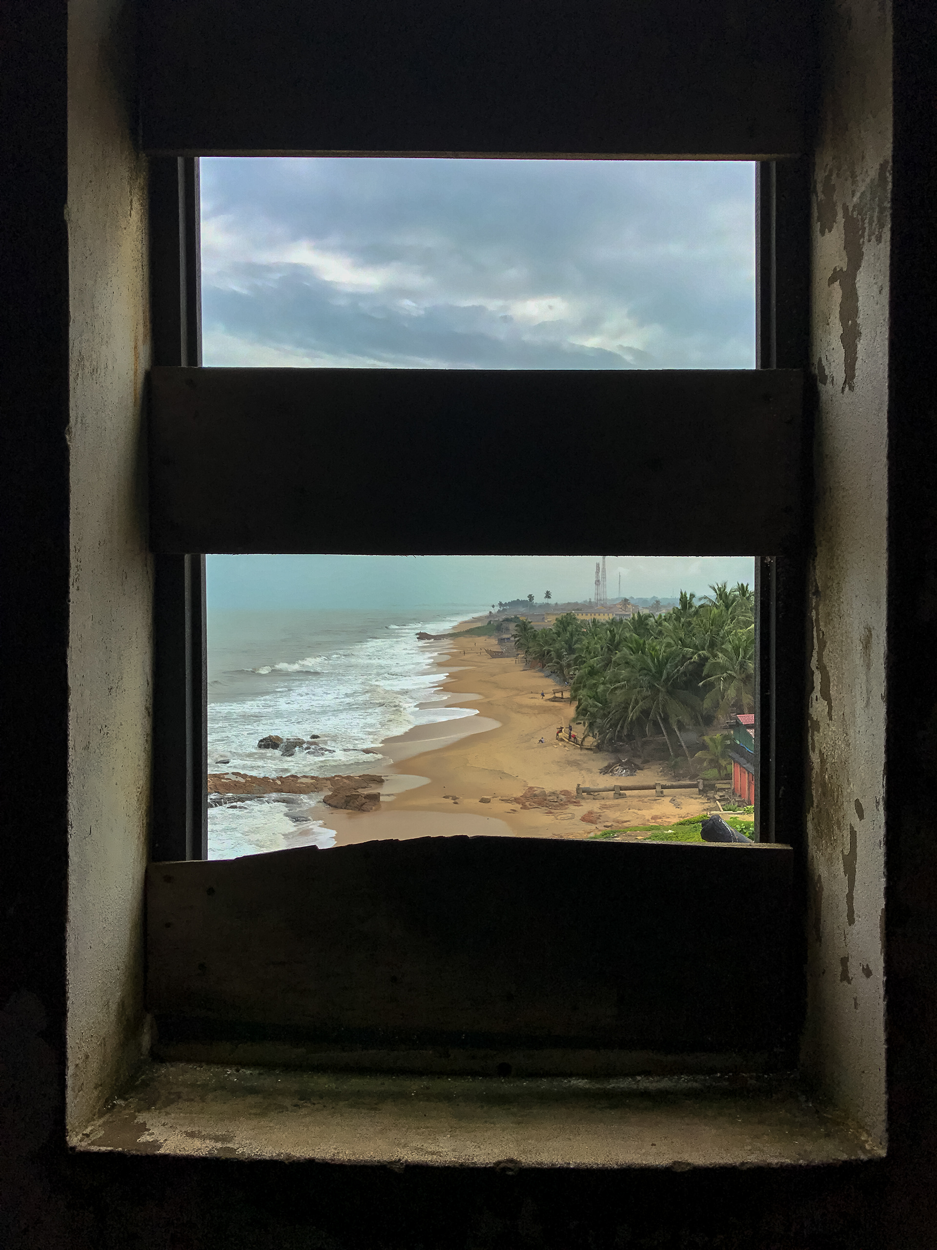 Cape Coast, Ghana - window pain