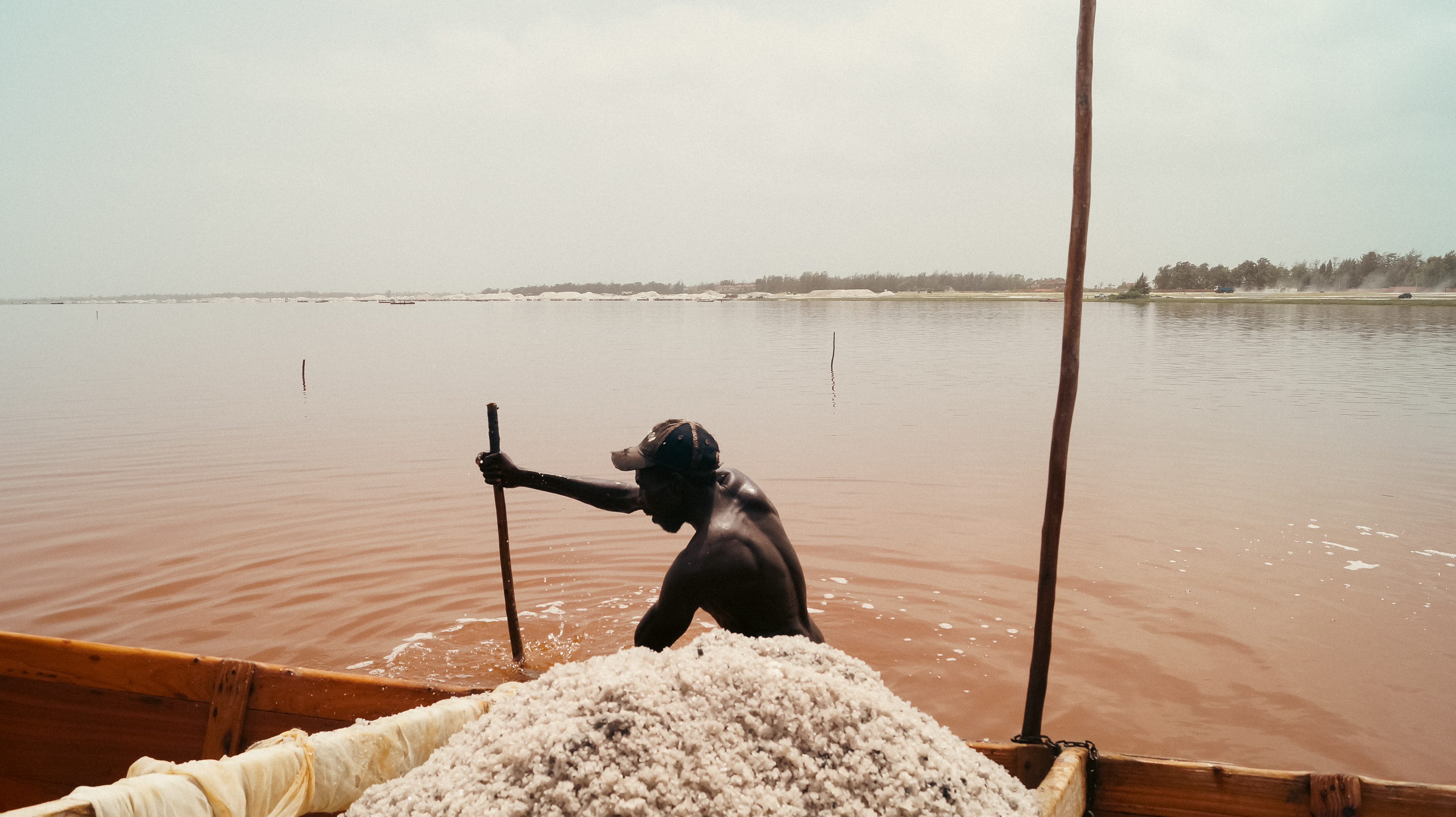 Lake Retba, Senegal - Salt Harvest