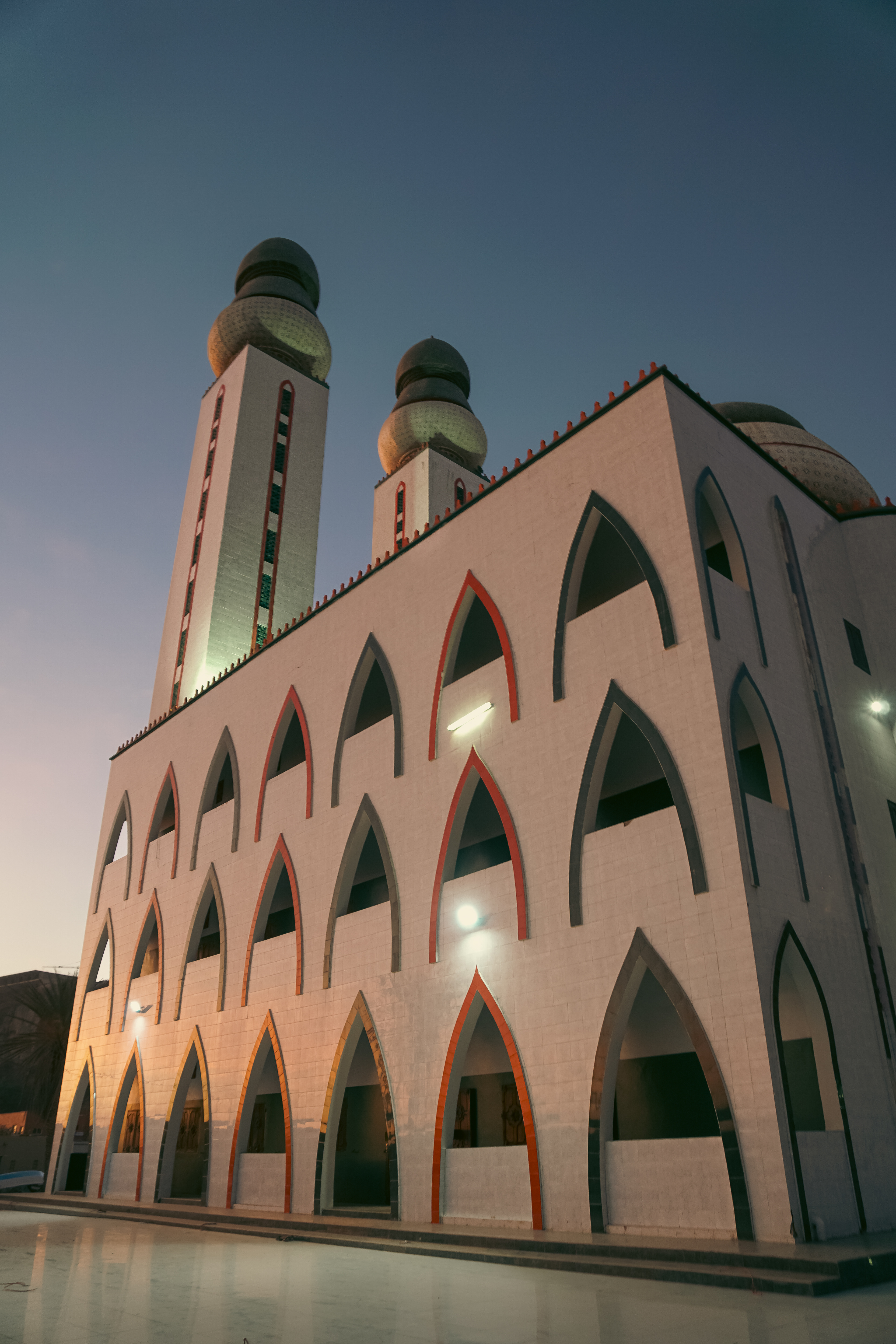 Dakar, Senegal - Mosque of the Divinity at Sunset