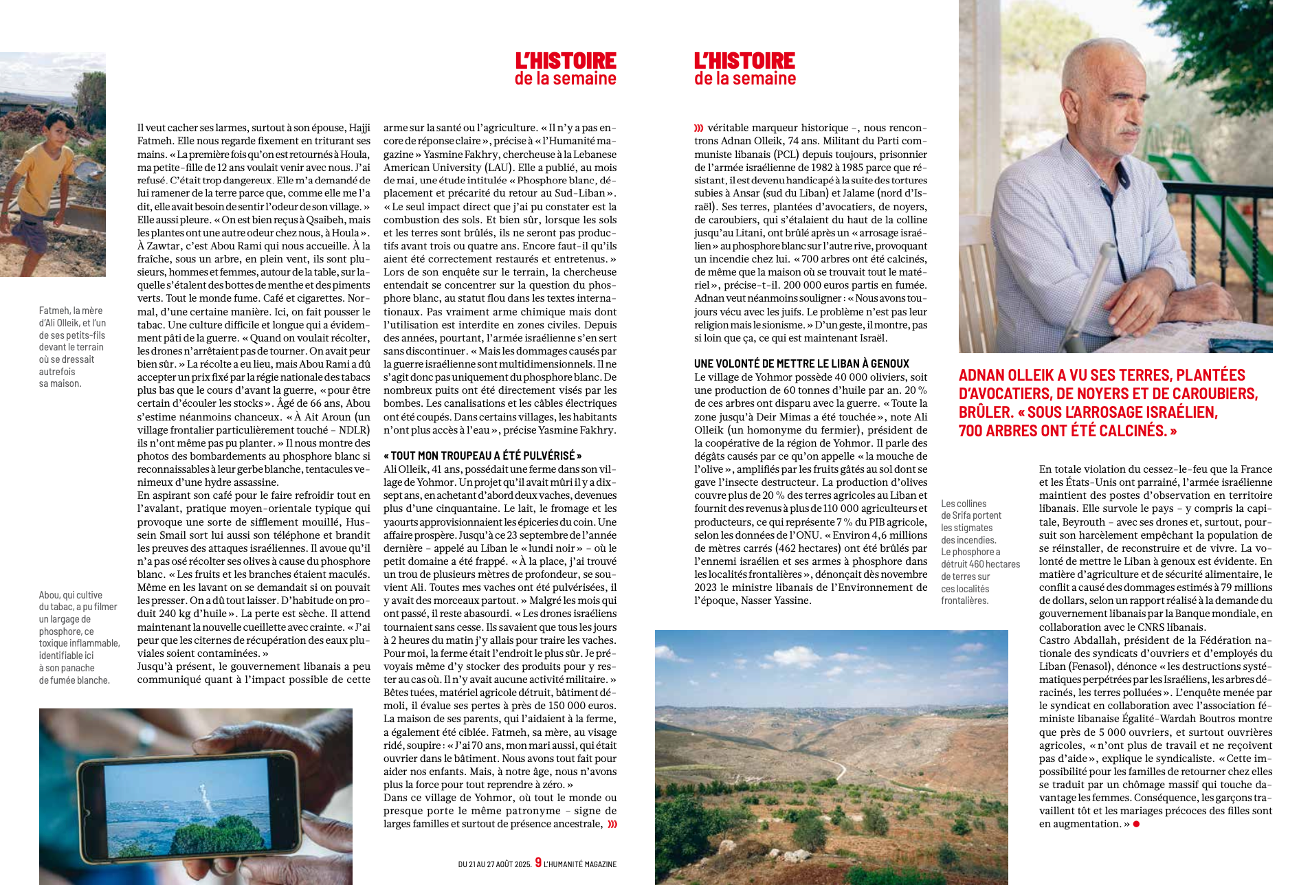 L'Humanité Magazine - Publication Print 2025
