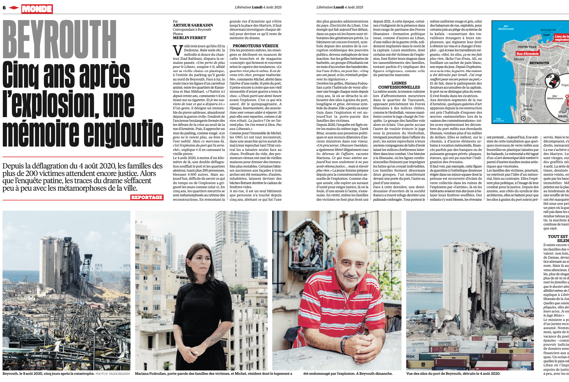 Libération - Publication Print & Web 2025