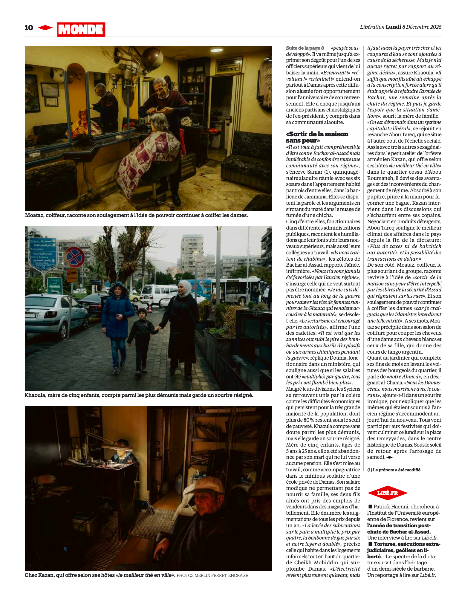 Libération - Publication Print 2025