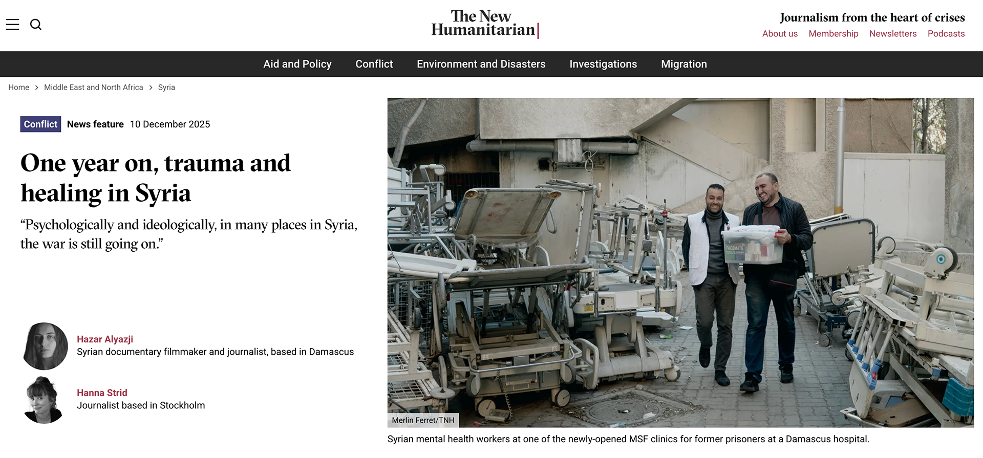 The New Humanitarian - Publication Print 2025
