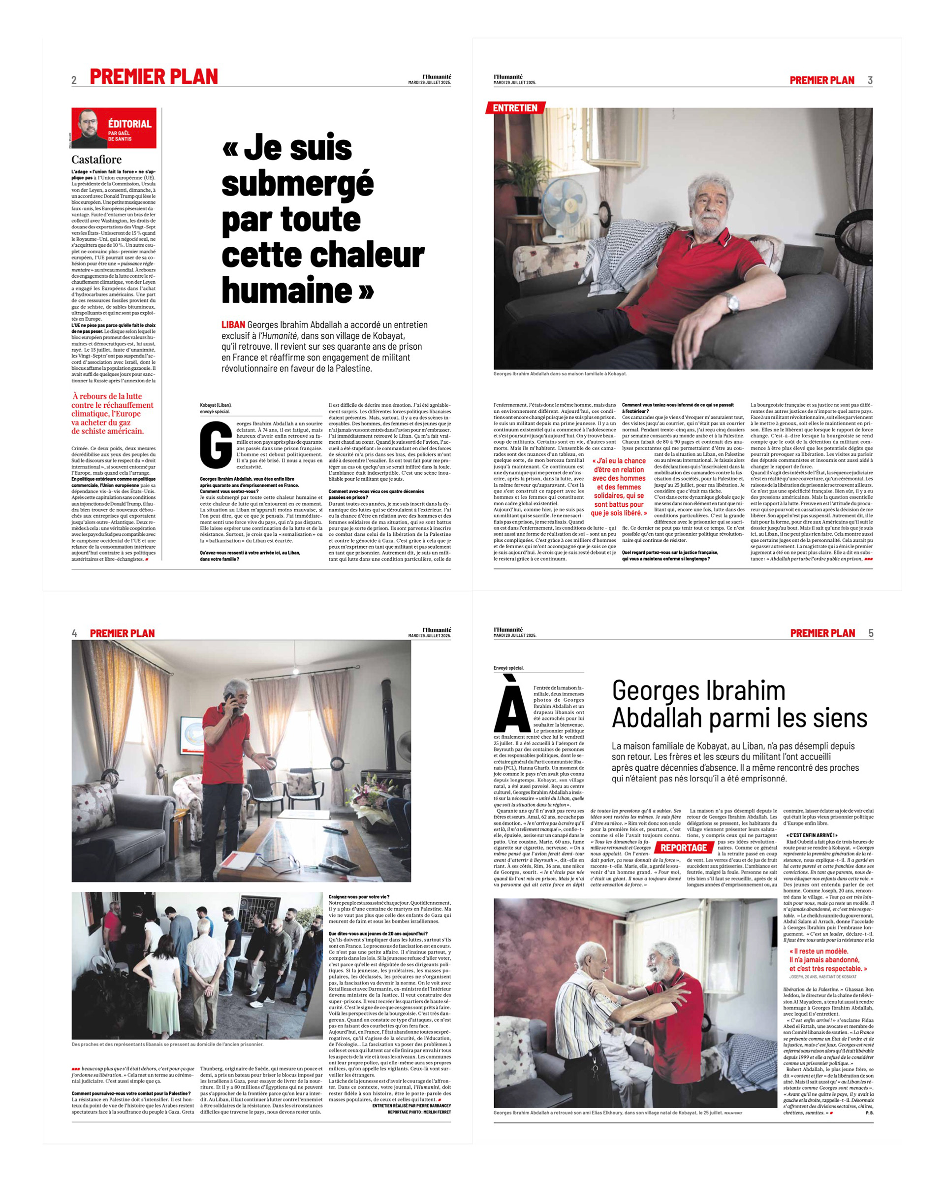 L'Humanité - Publication Print 2025