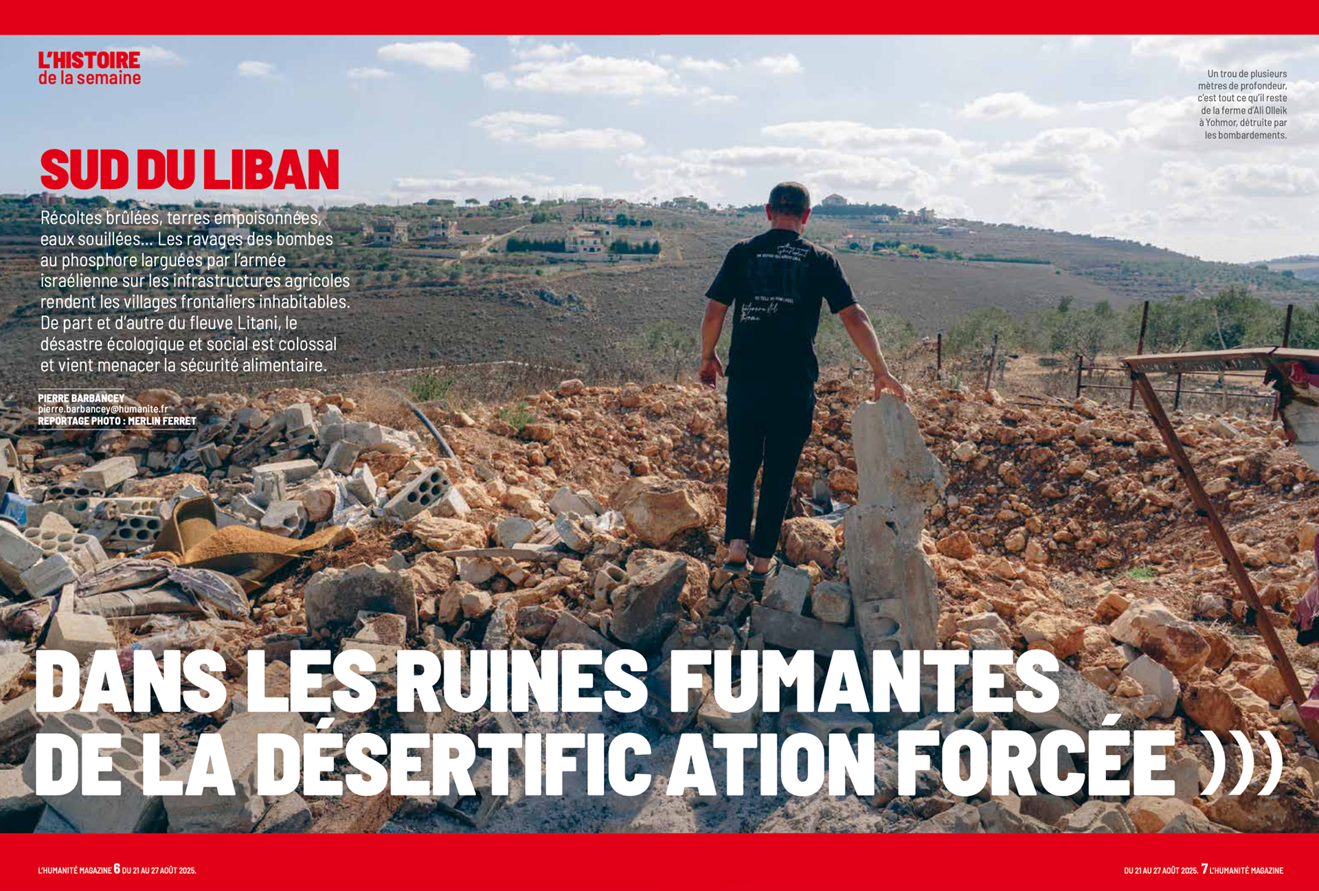 L'Humanité Magazine - Publication Print 2025