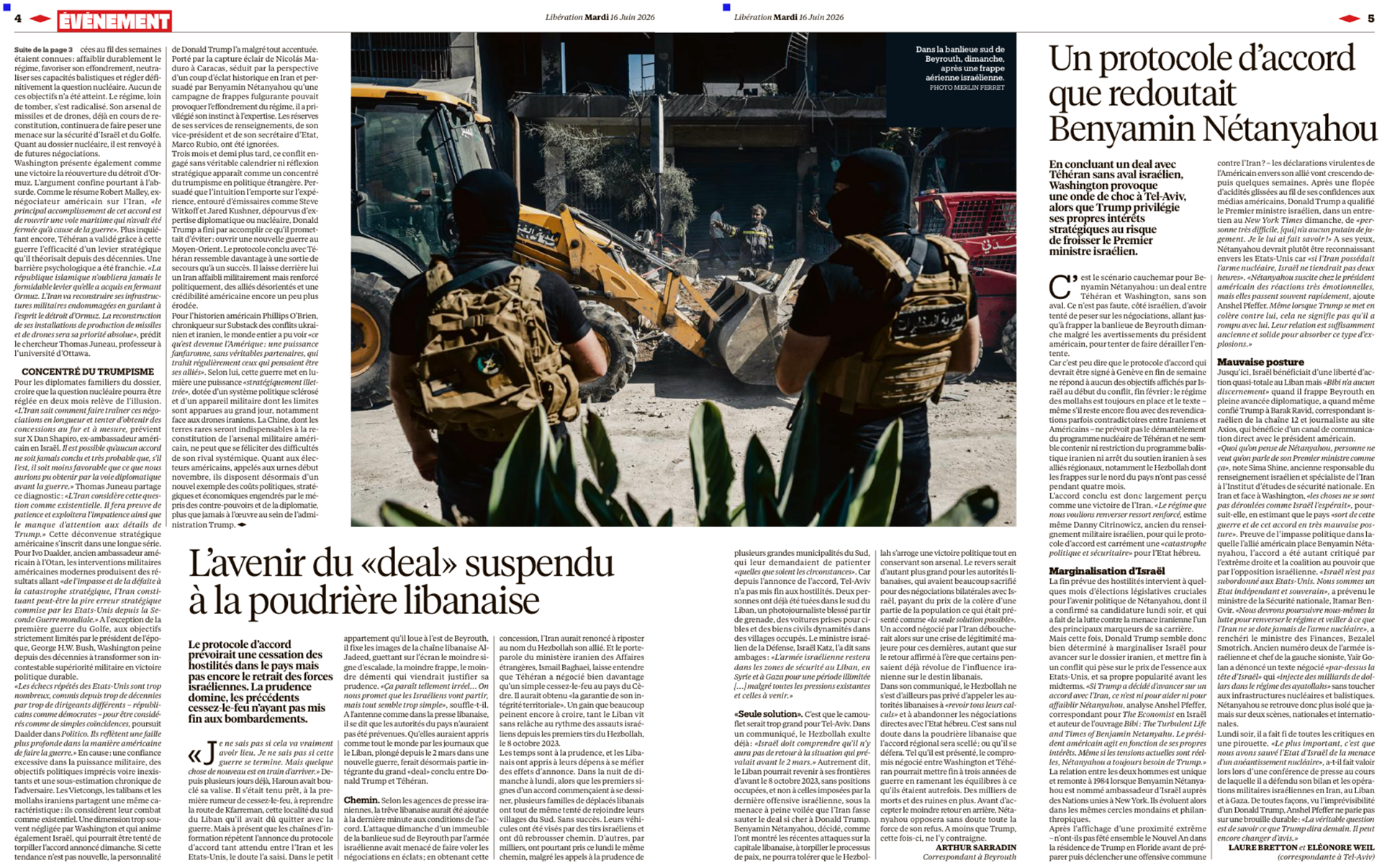 Libération - Publication Print 2026