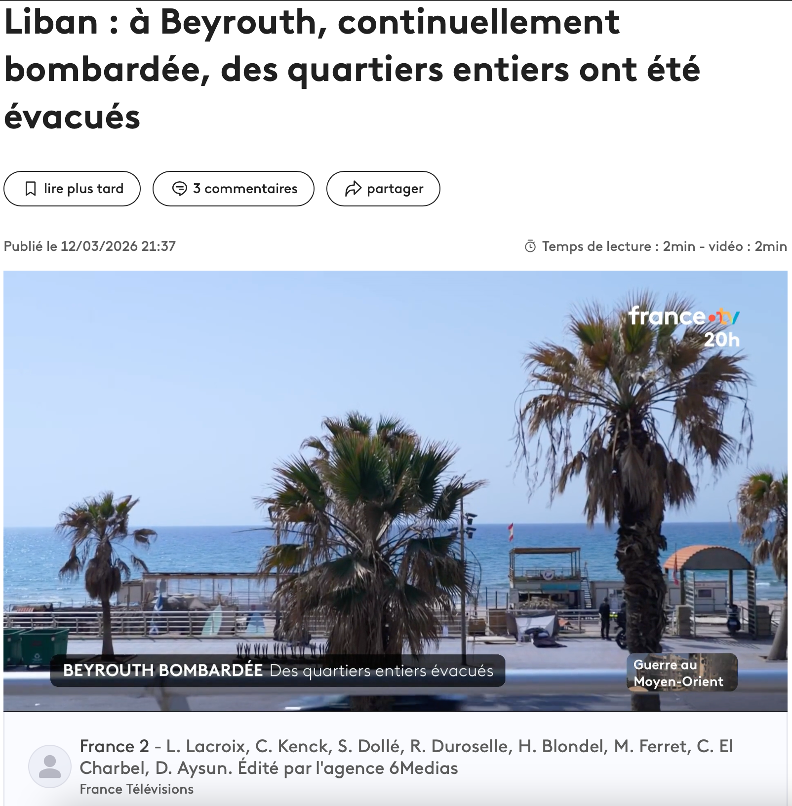France TV - JT 20H