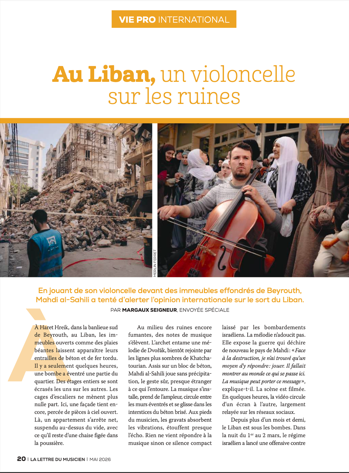 La Lettre du Musicien - Publication Print 2026