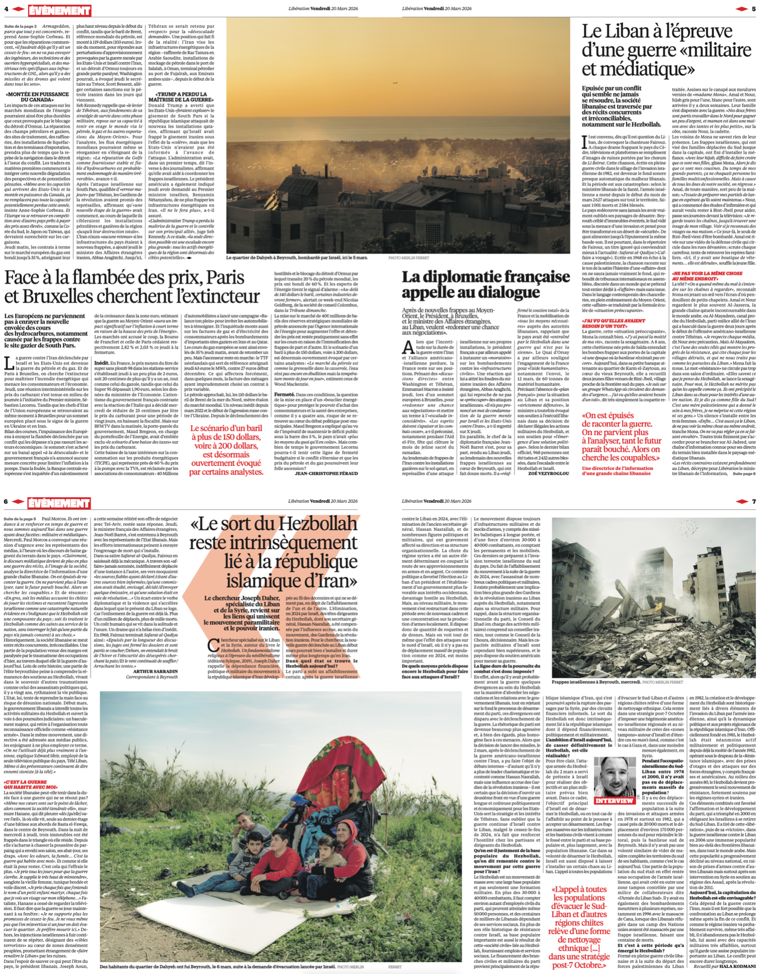 Libération - Publication Print 2026