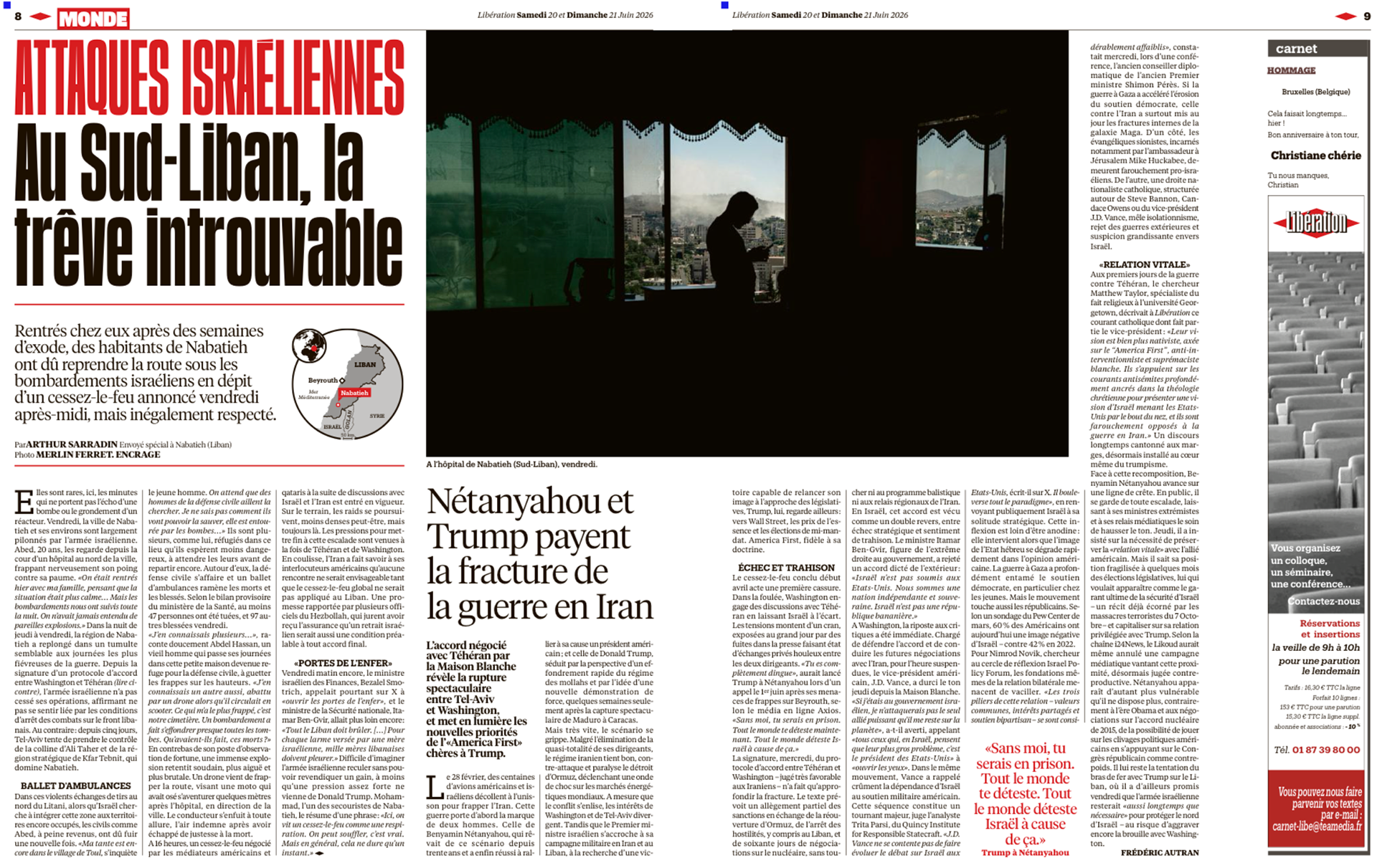 Libération - Publication Print 2026