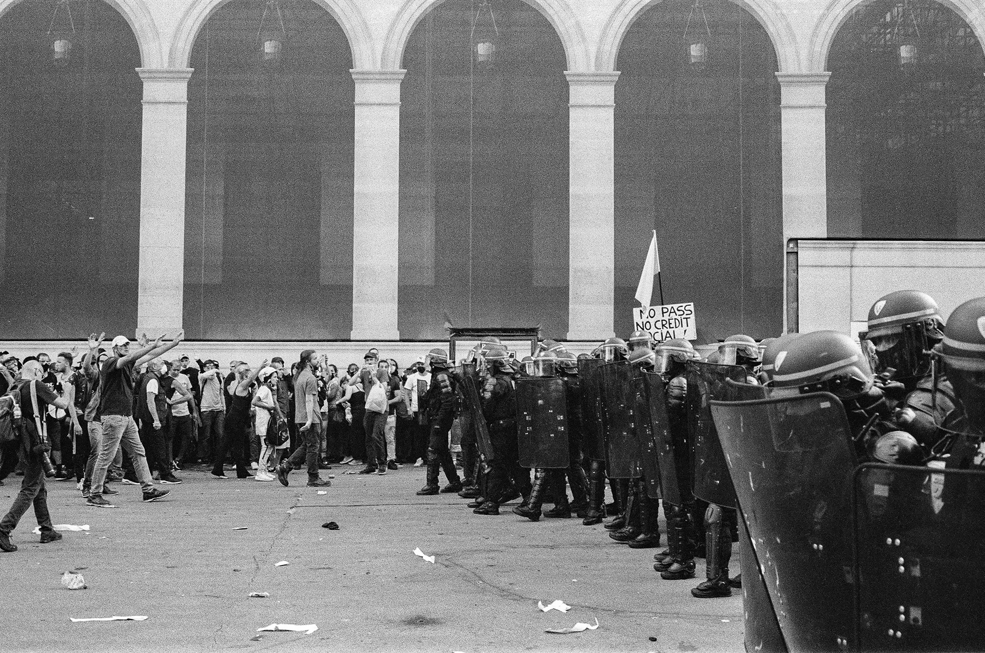 Manifestation contre le Pass Sanitaire, Paris 09/2022
