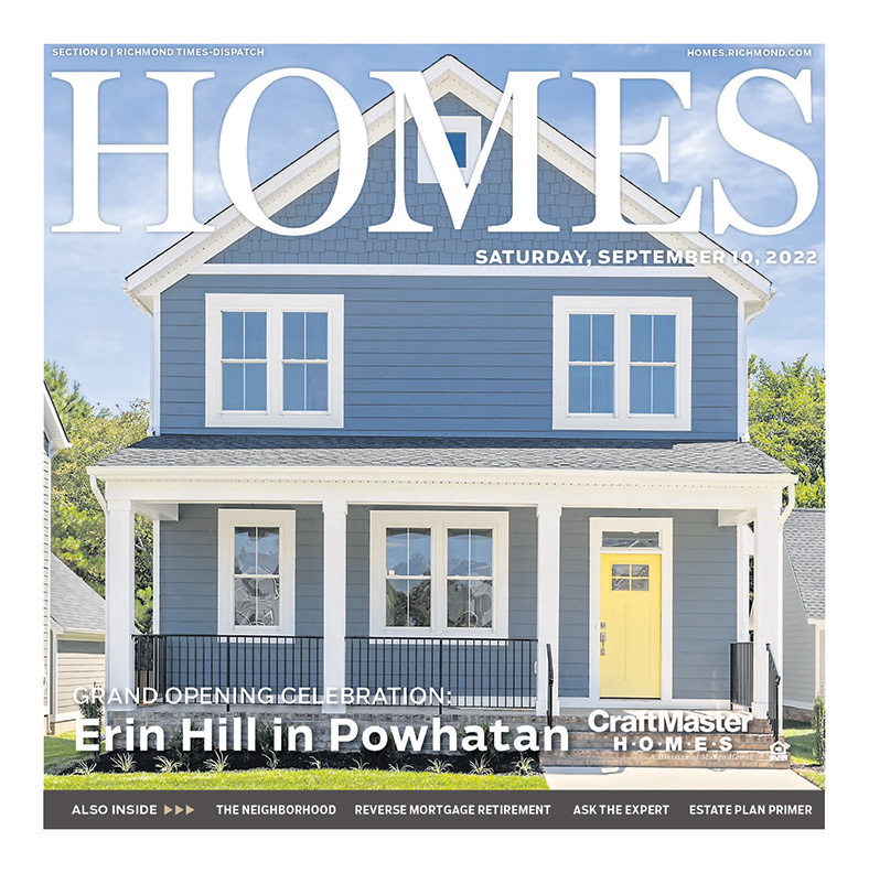 A redesign of the Richmond Times-Dispatch Homes section.