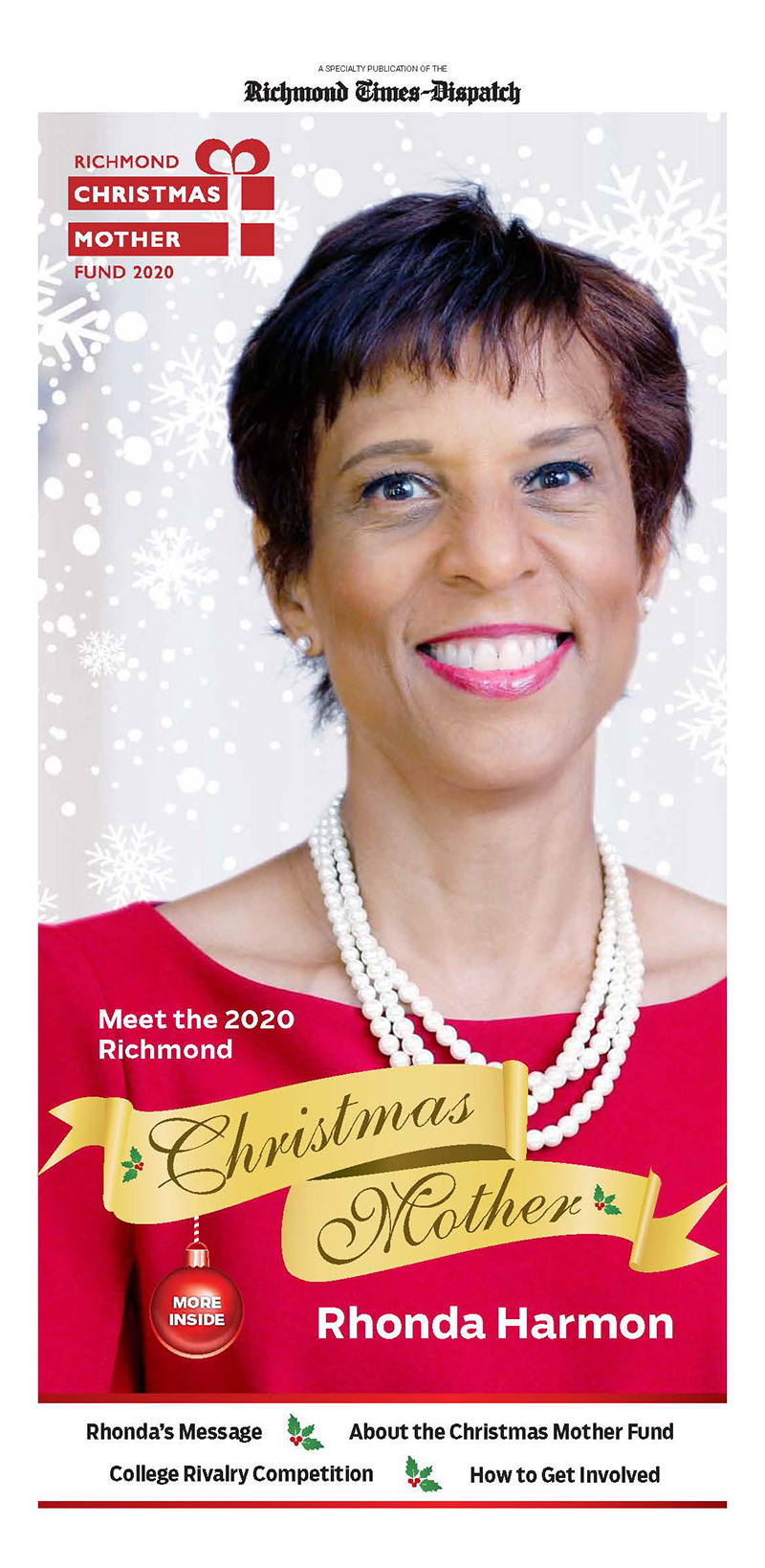 Cover of the 2020 Richmond Christmas Mother special section.