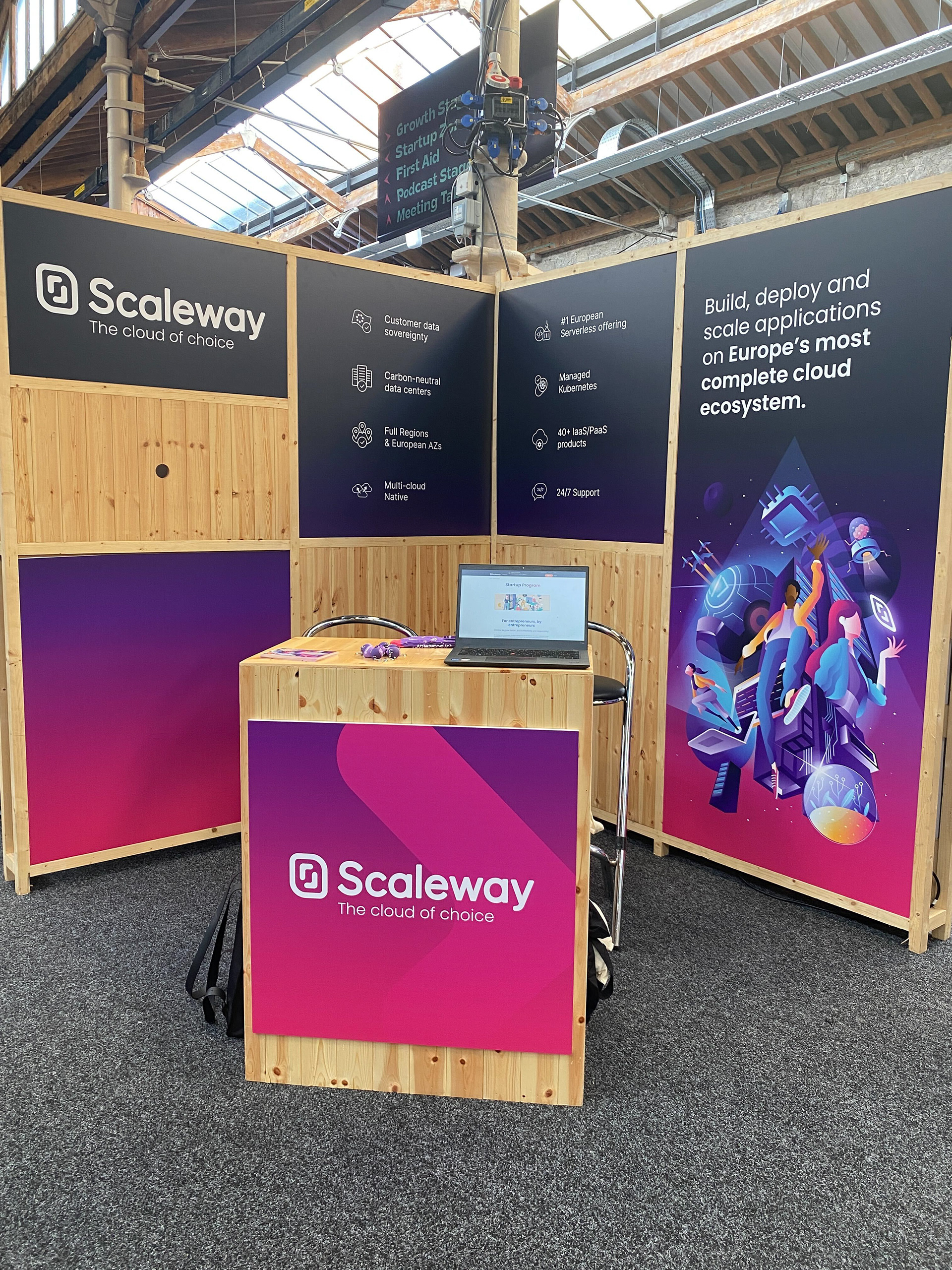 Stand pour Scaleway