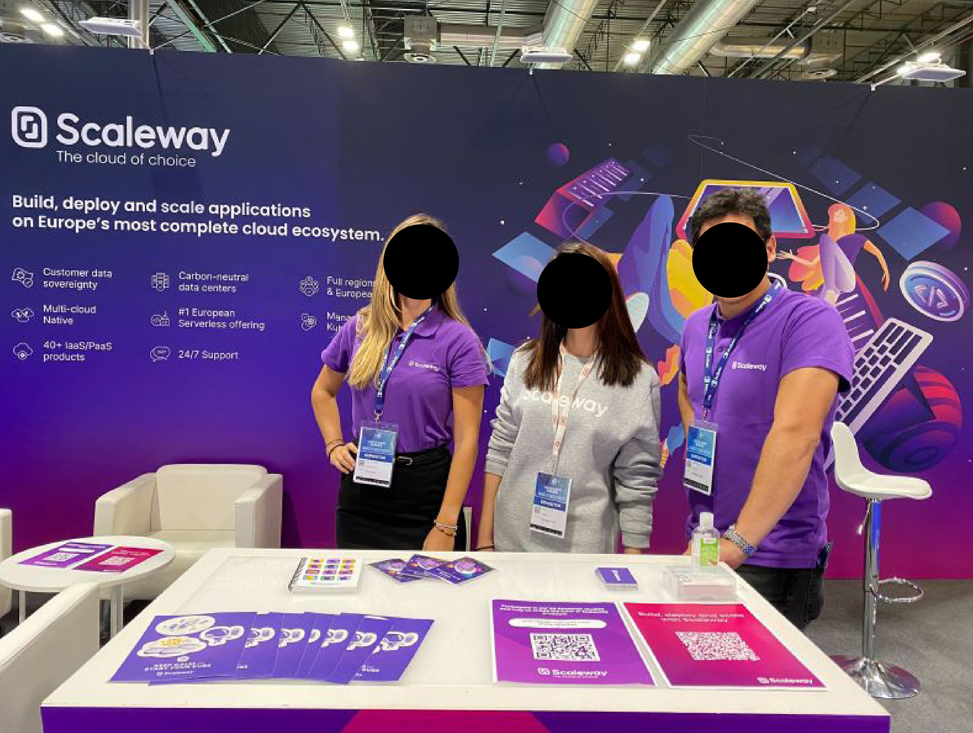 Stand pour Scaleway