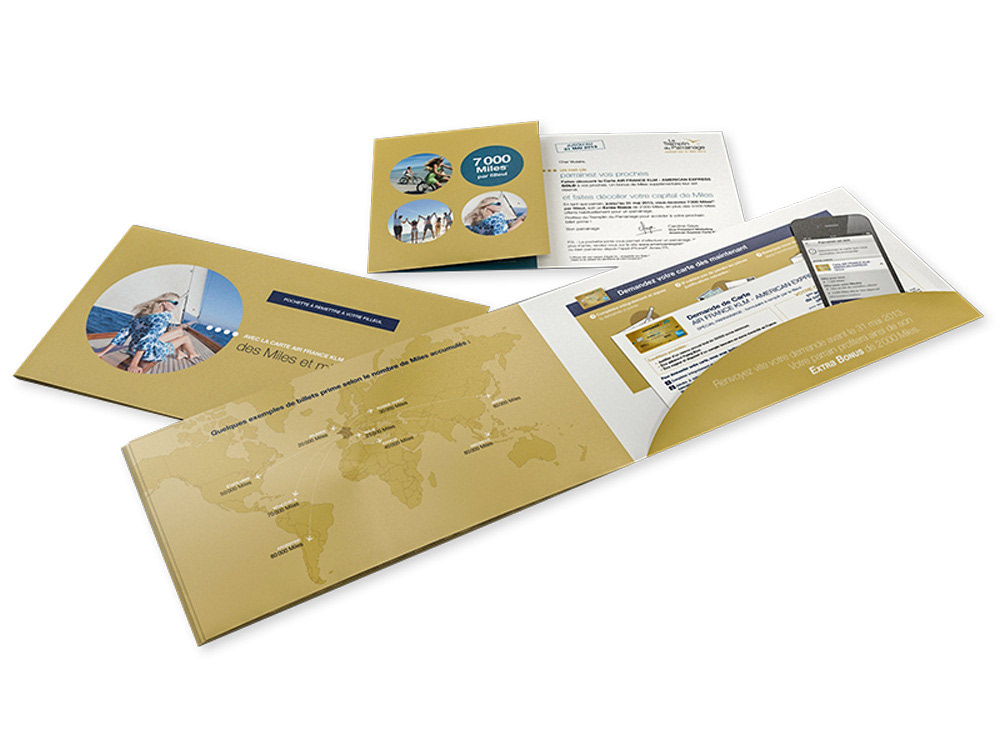 Campagne parrainage pour American Express