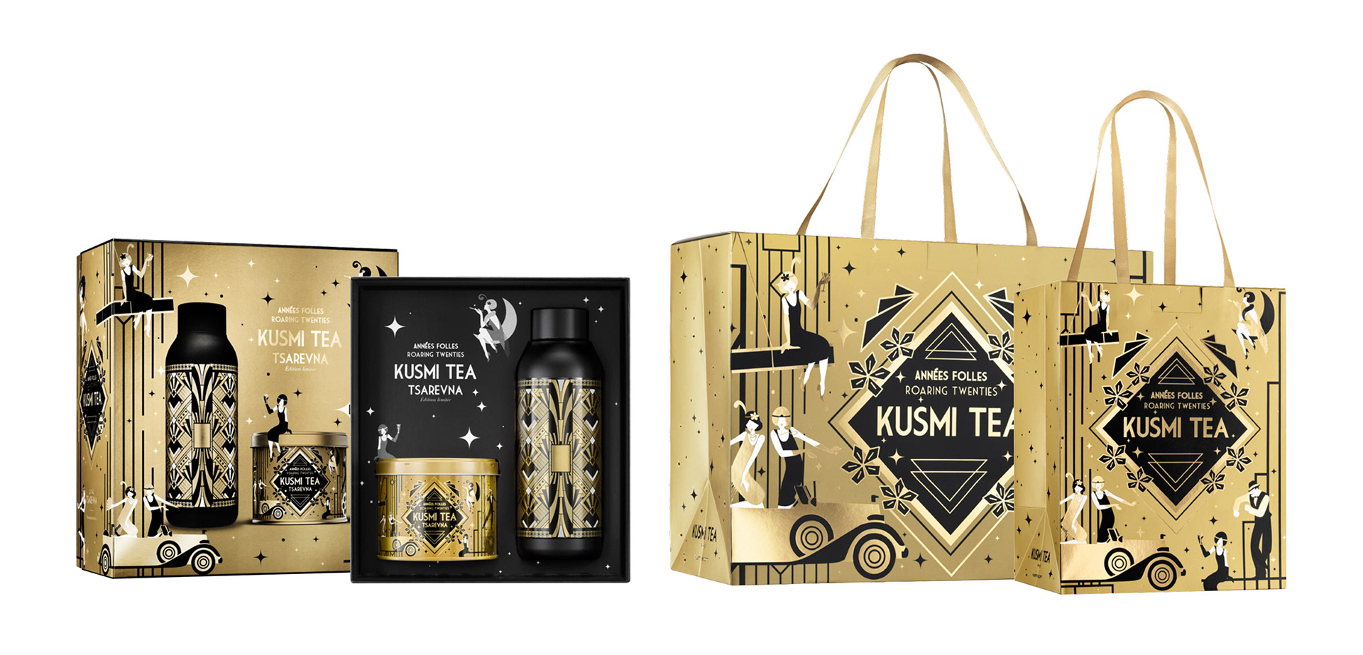 Packagings les Années Folles Tsarevna de Kusmi Tea