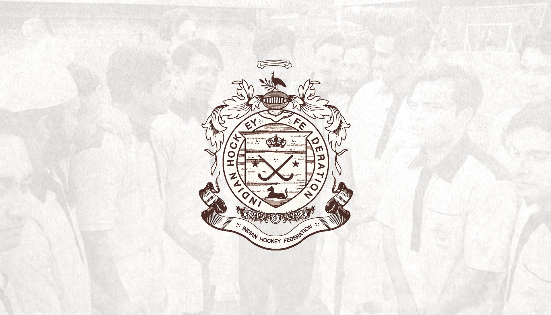 Feature (period) film: hockey federation of India logo (1938)