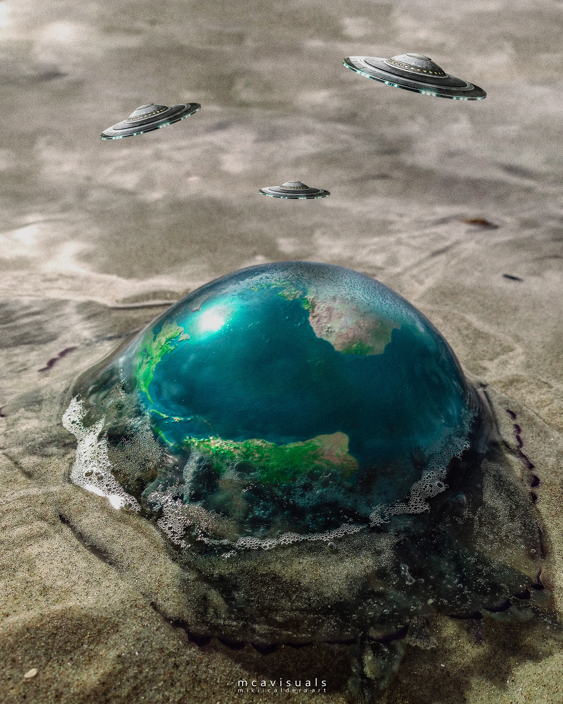 Jellyfish Earth