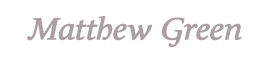 Matthew Green