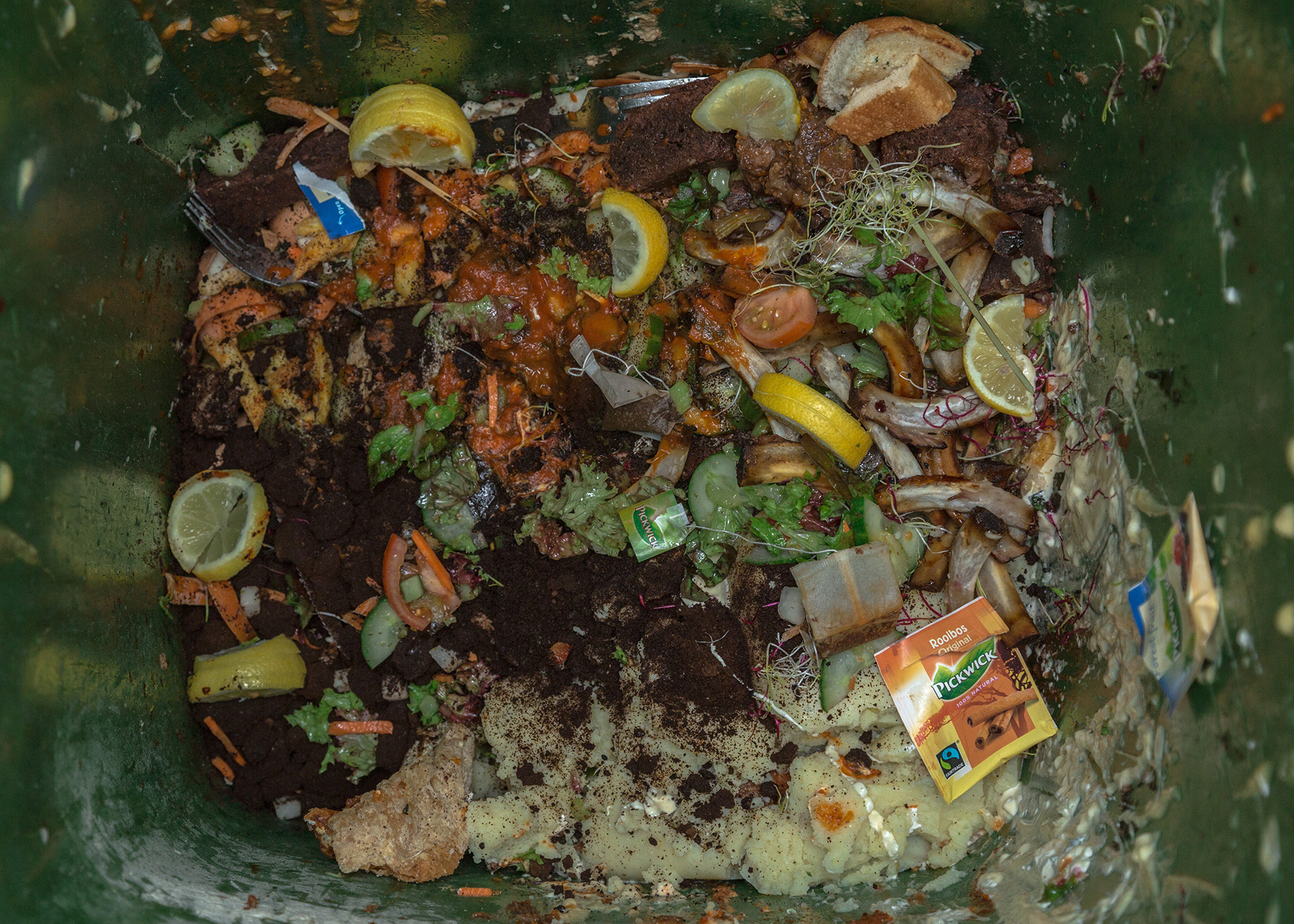 Monika Balu Food waste trash photography