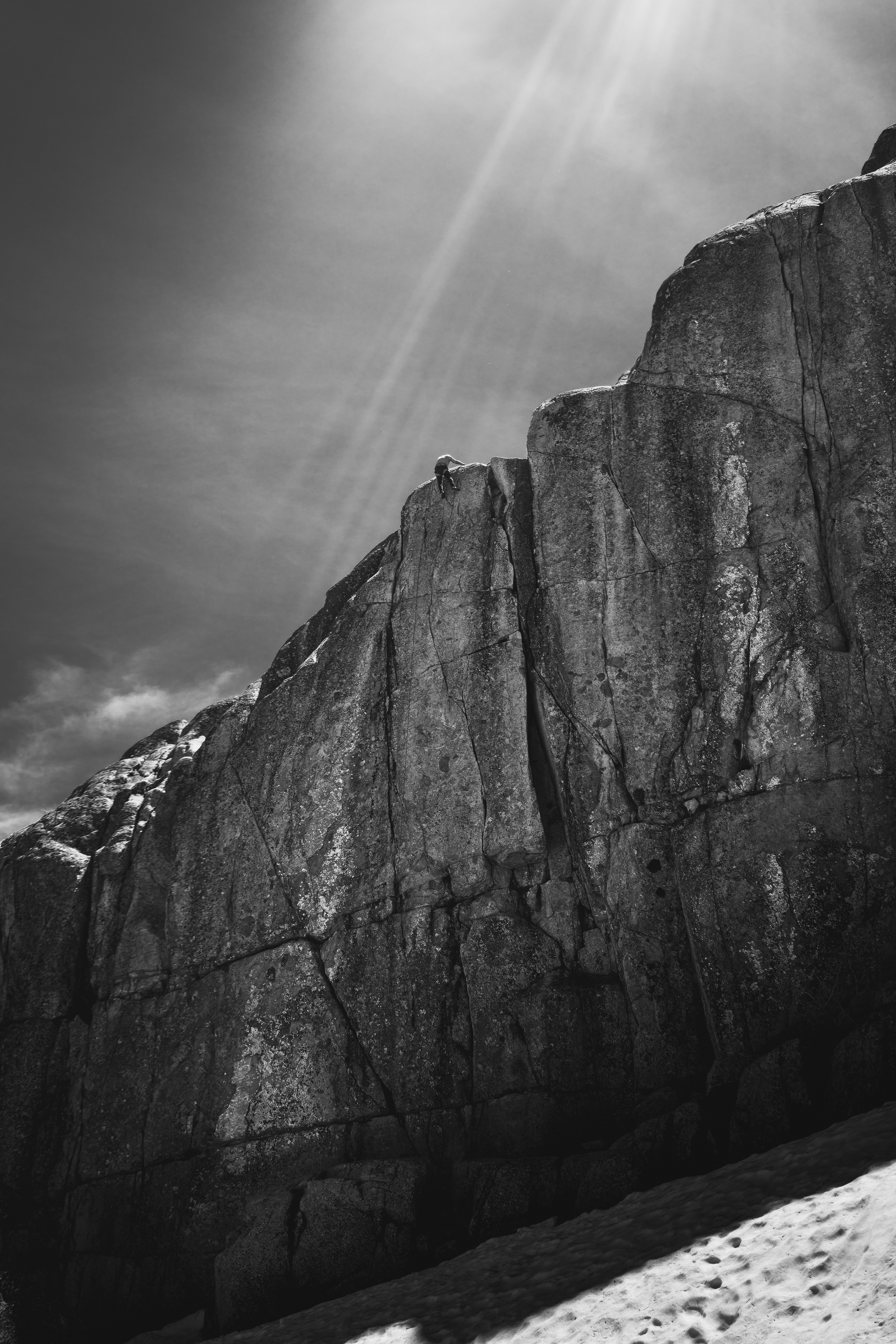 A push to the top - Donner Lake, CA